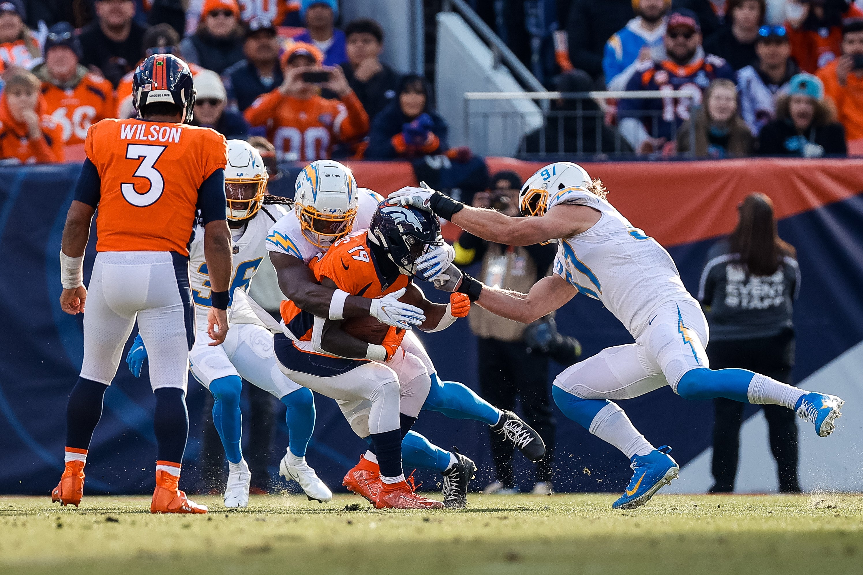 Broncos Chargers Sutton Wilson