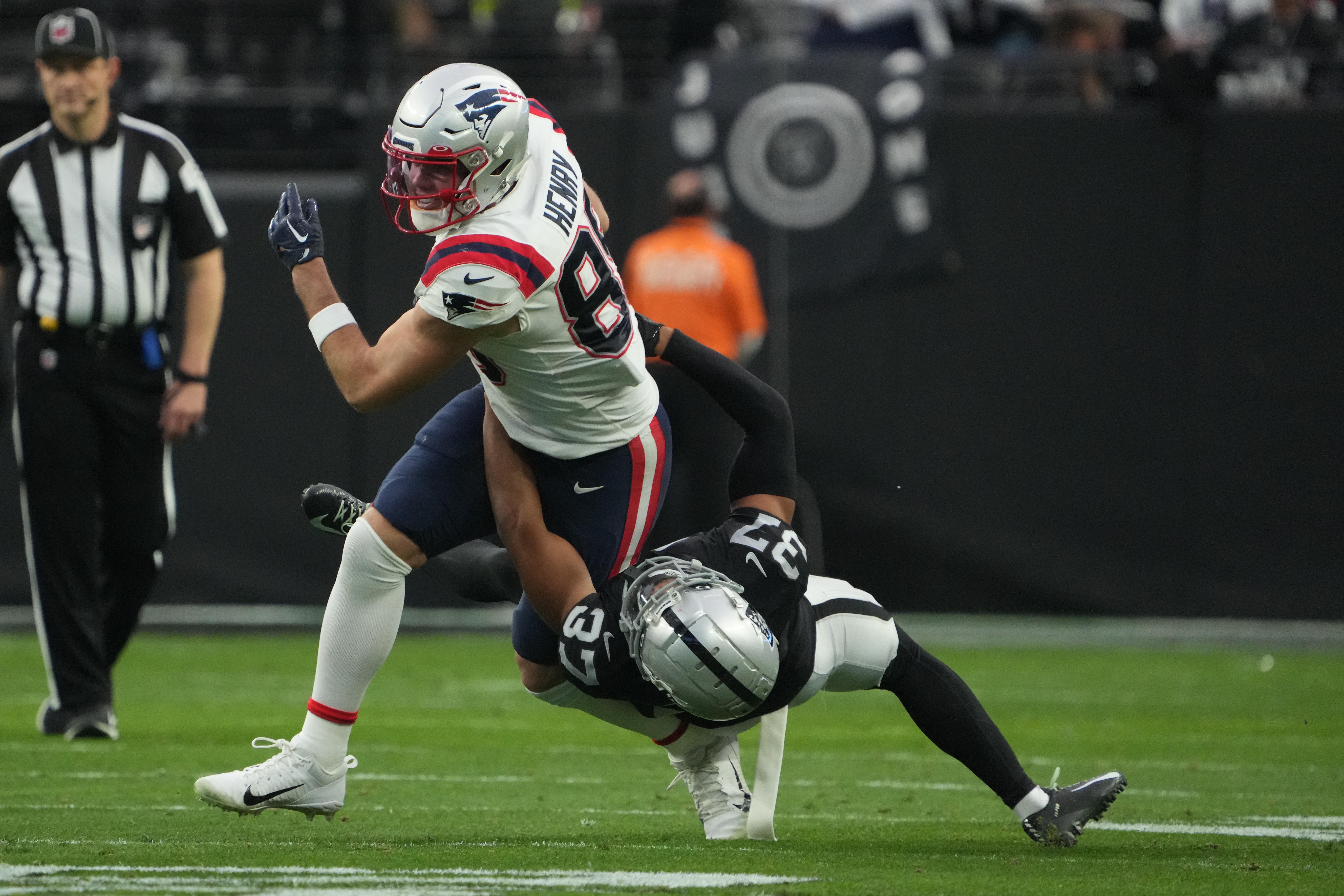 Patriots Tyler Hall Raiders