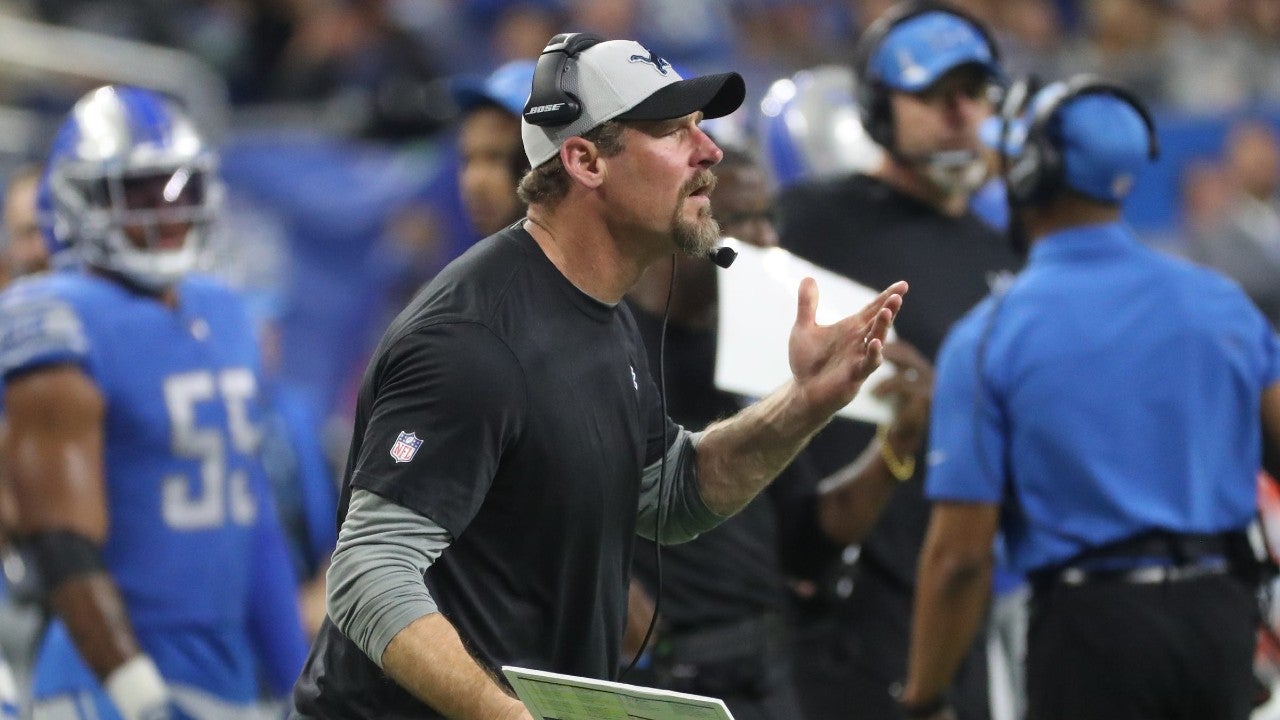 Lions head coach Dan Campbell