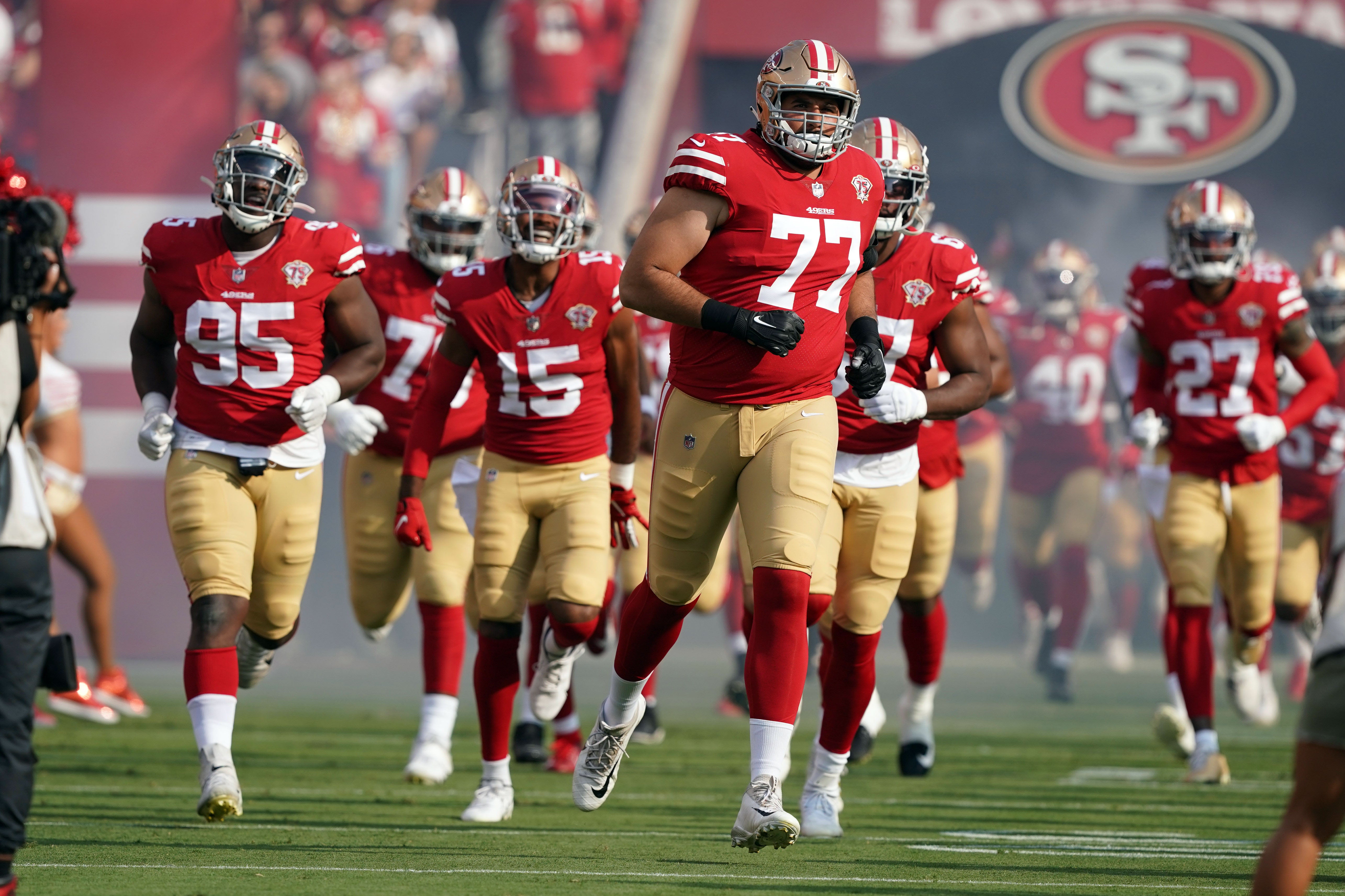 San Francisco 49ers OL Alfredo Gutiérrez