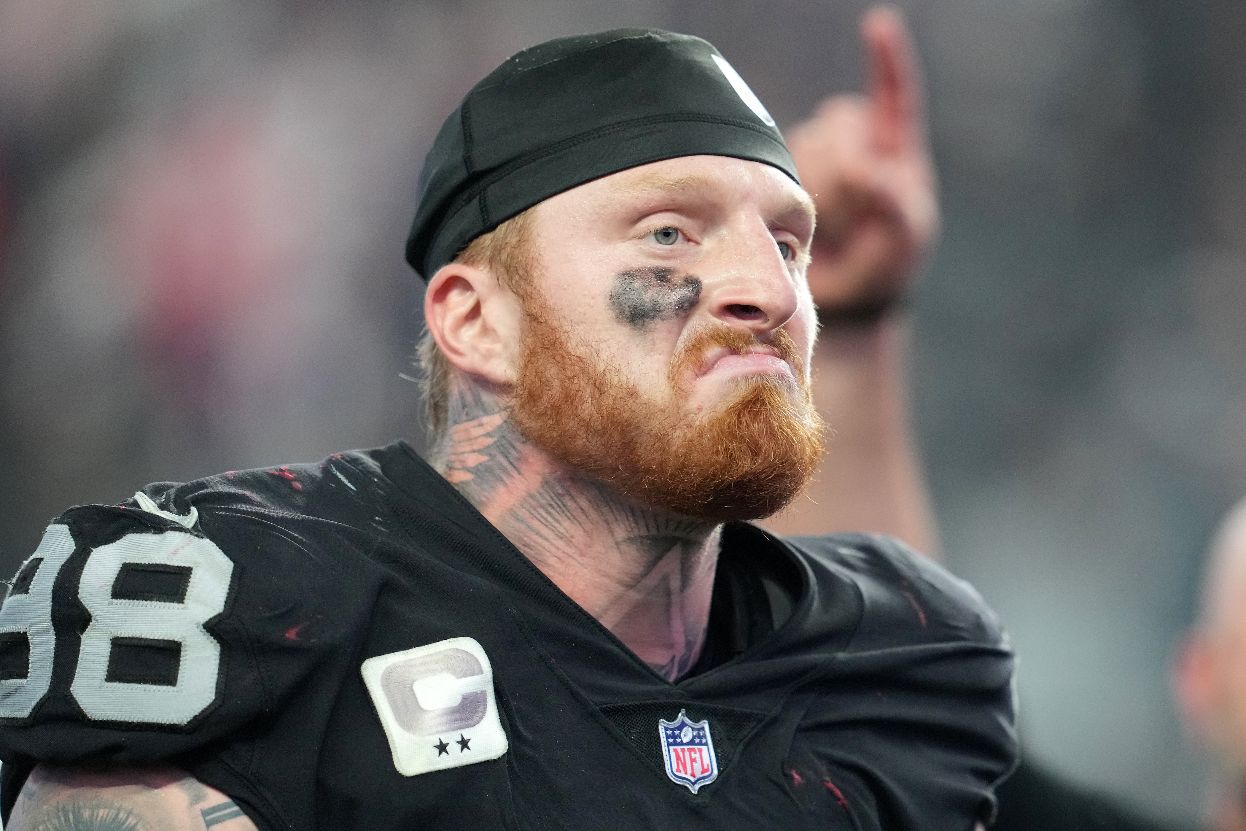 Las Vegas Raiders defensive end Maxx Crosby