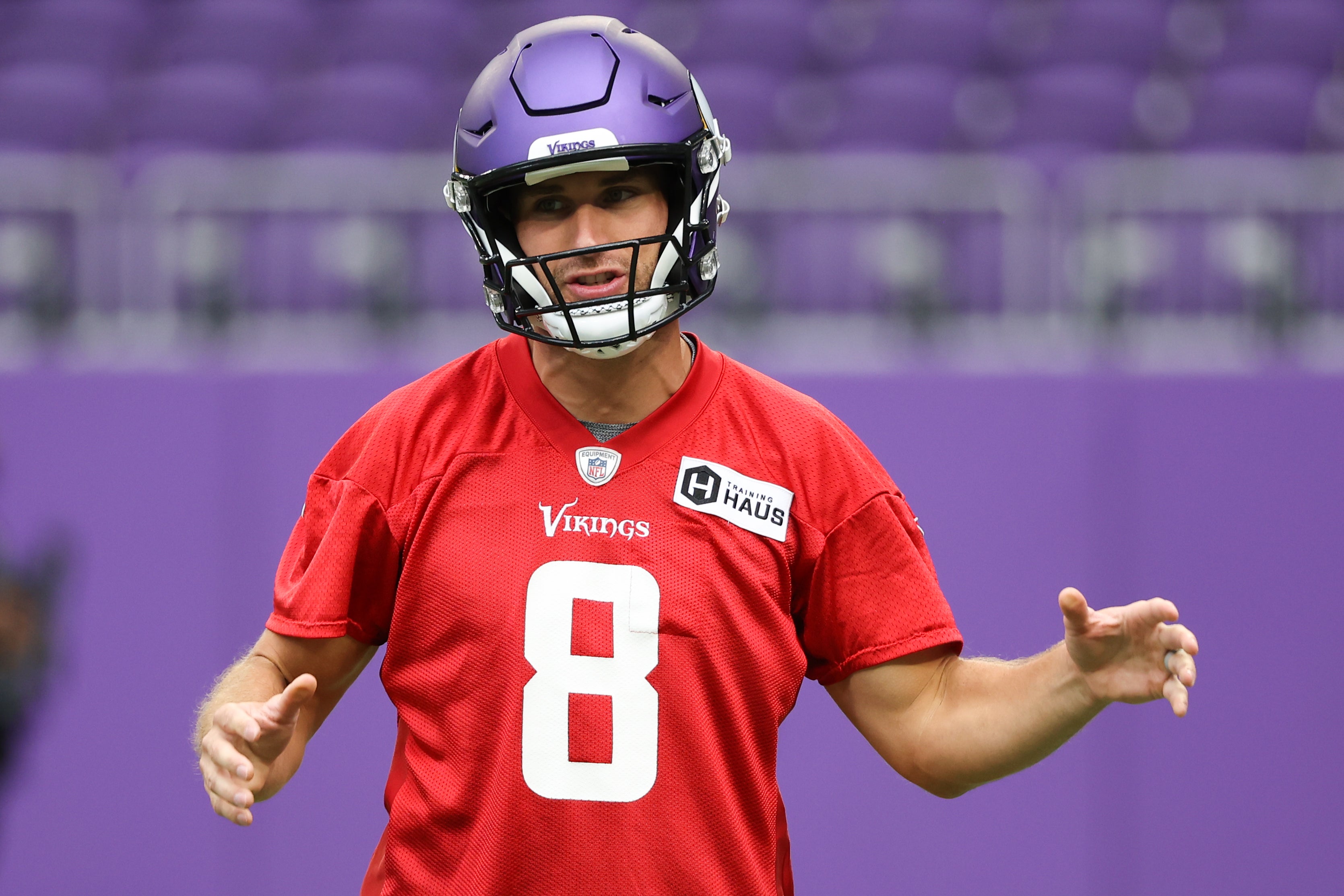 Minnesota Vikings training camp joint practices Kevin O'Connell Tennessee Titans Arizona cardinals NFL football stats news