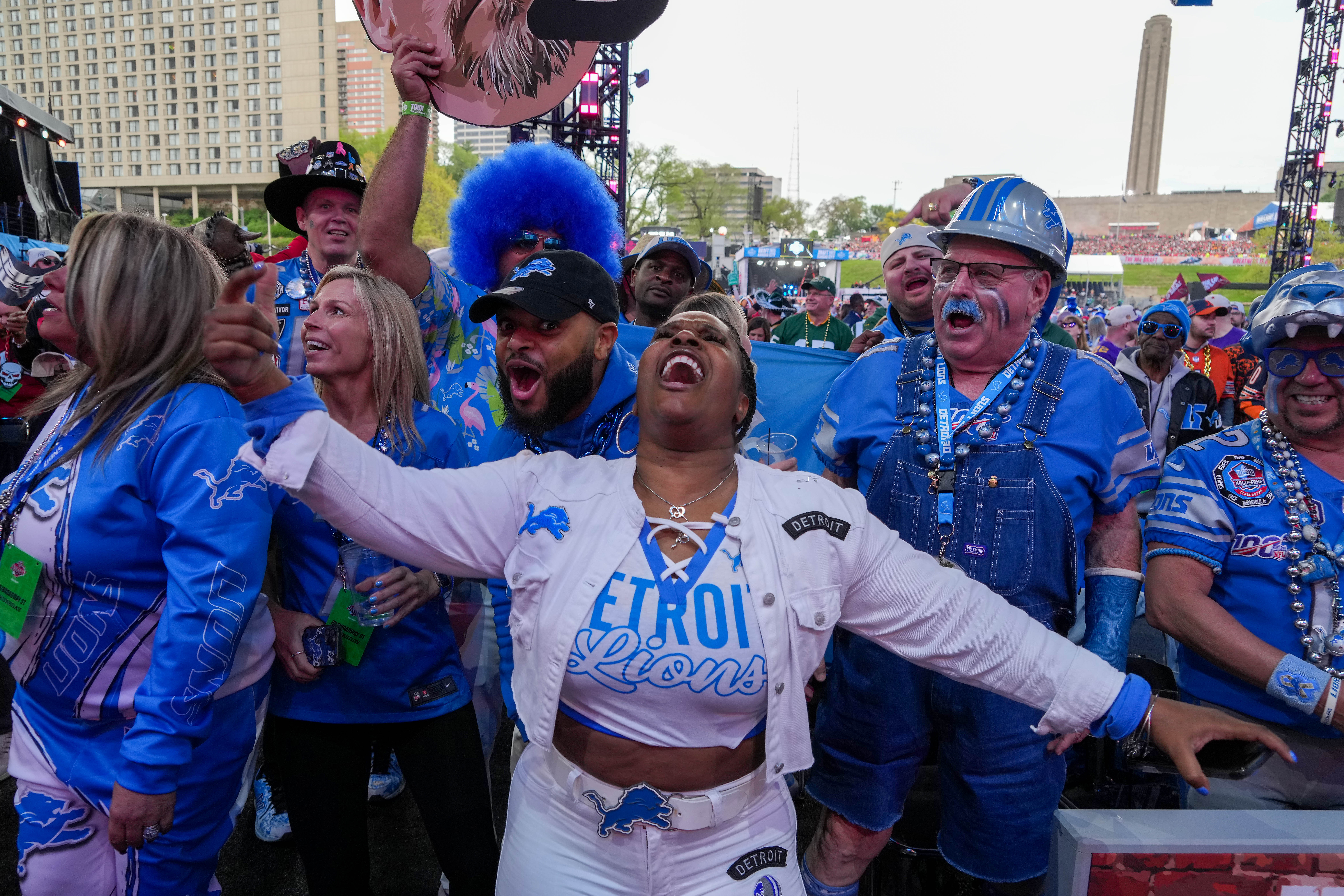 Detroit Lions 2024 NFL Draft host city Green Bay Packers football stats news