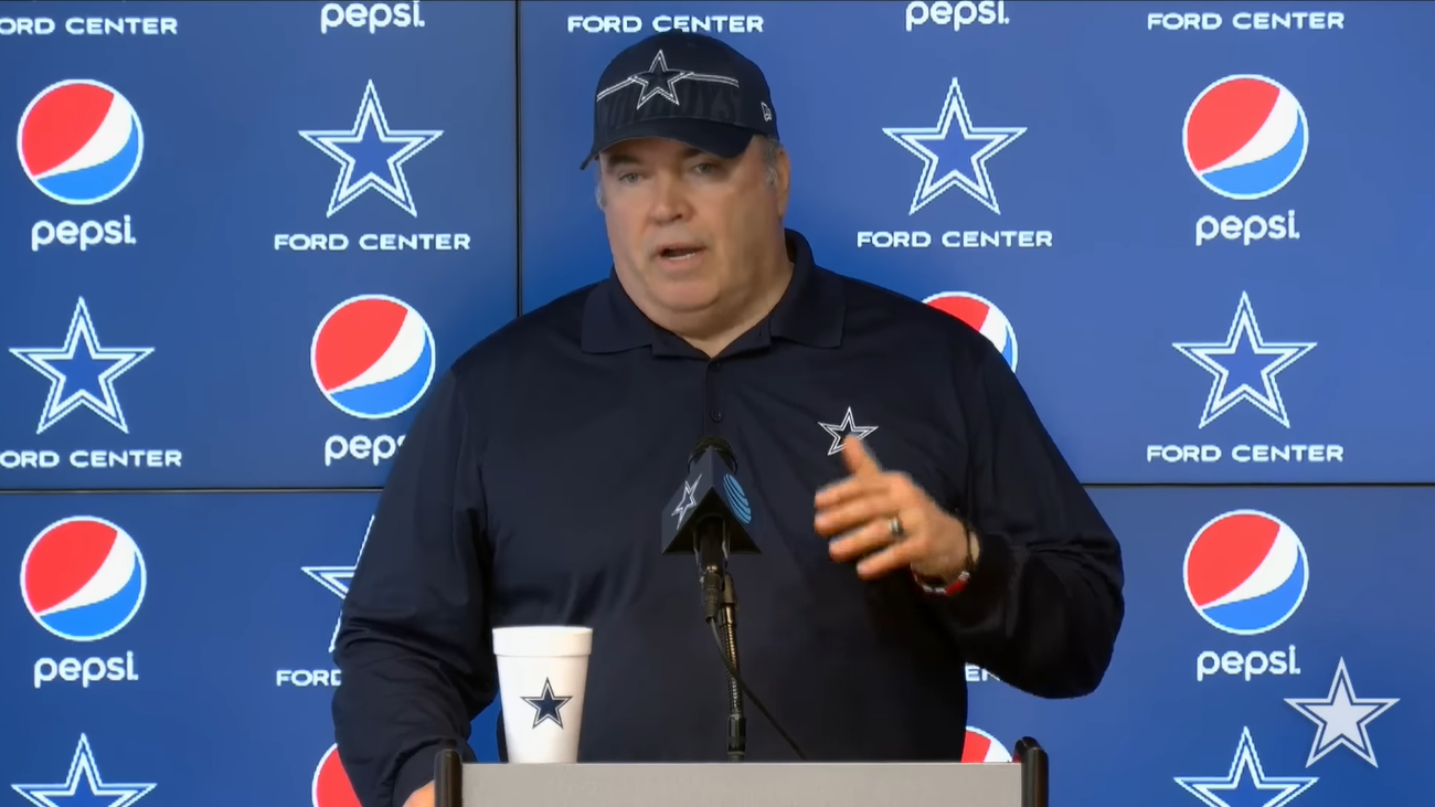 Dallas Cowboys HC Mike McCarthy shares his thoughts on play-calling during press conference.