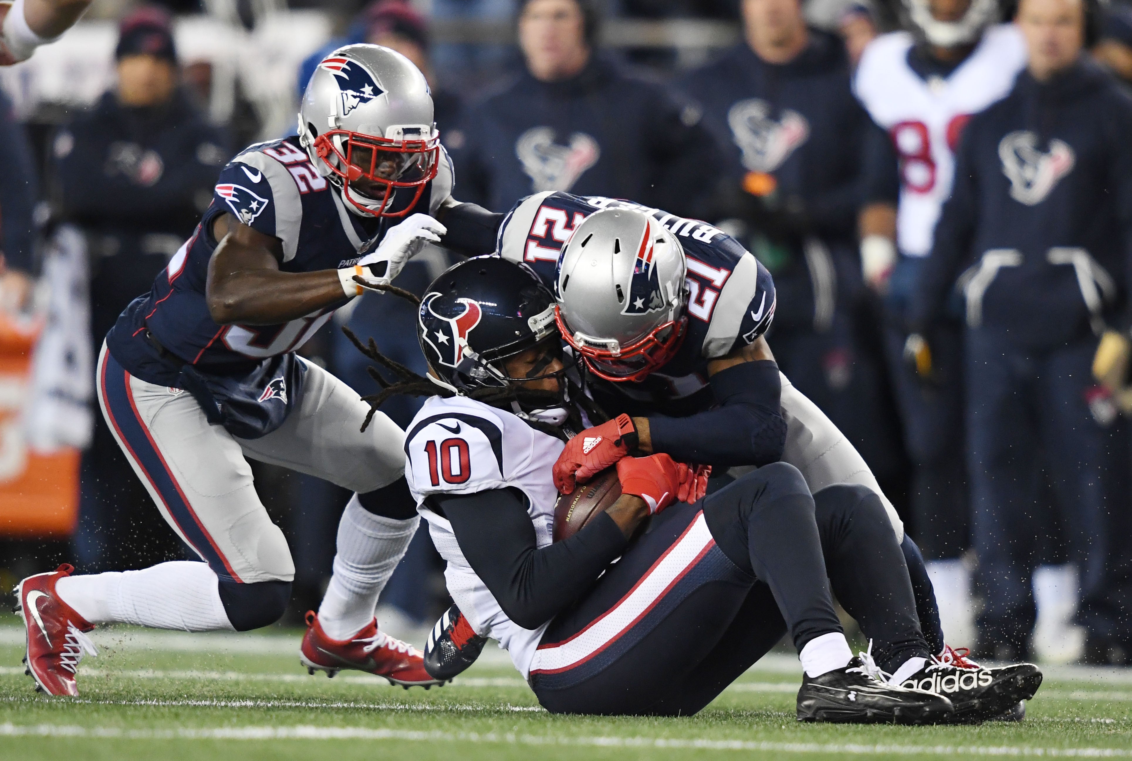 Patriots roster spot DeAndre Hopkins Devin McCourty