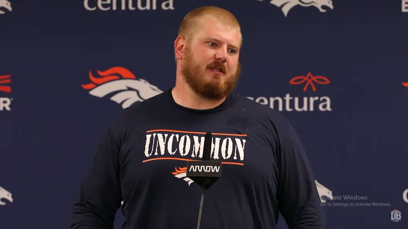 Ben Powers Denver Broncos left guard