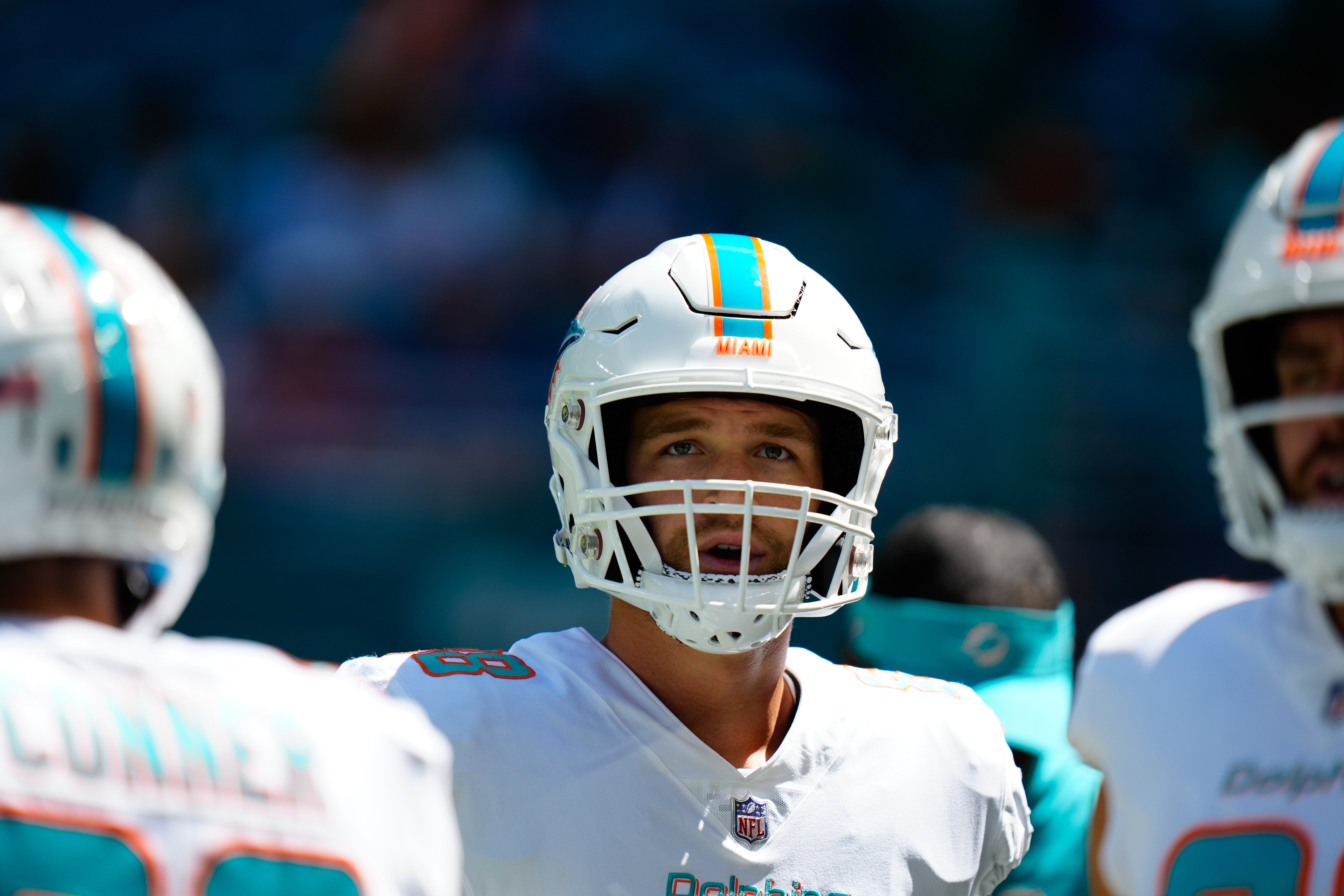 Patriots tight end Mike Gesicki