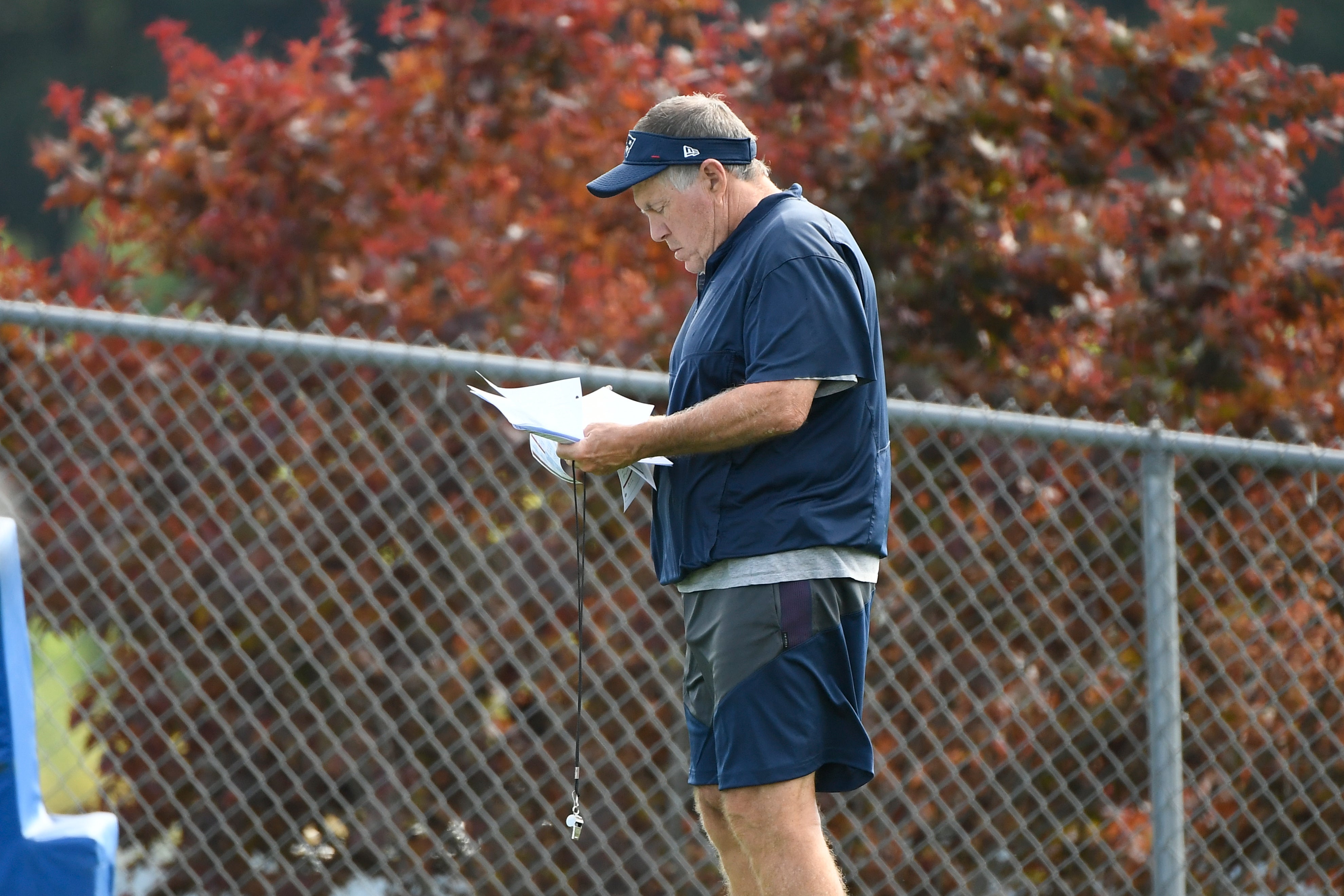 Bill Belichick Malik Cunningham Patriots OTAs