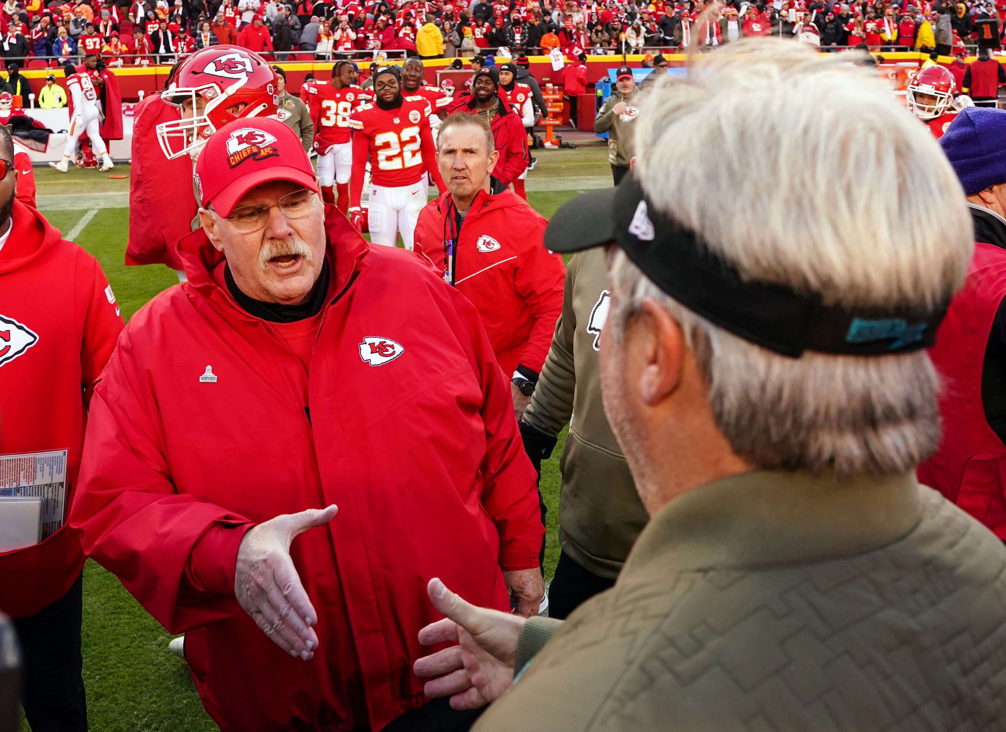 Kansas City Chiefs head coach Andy Reid Doug pederson