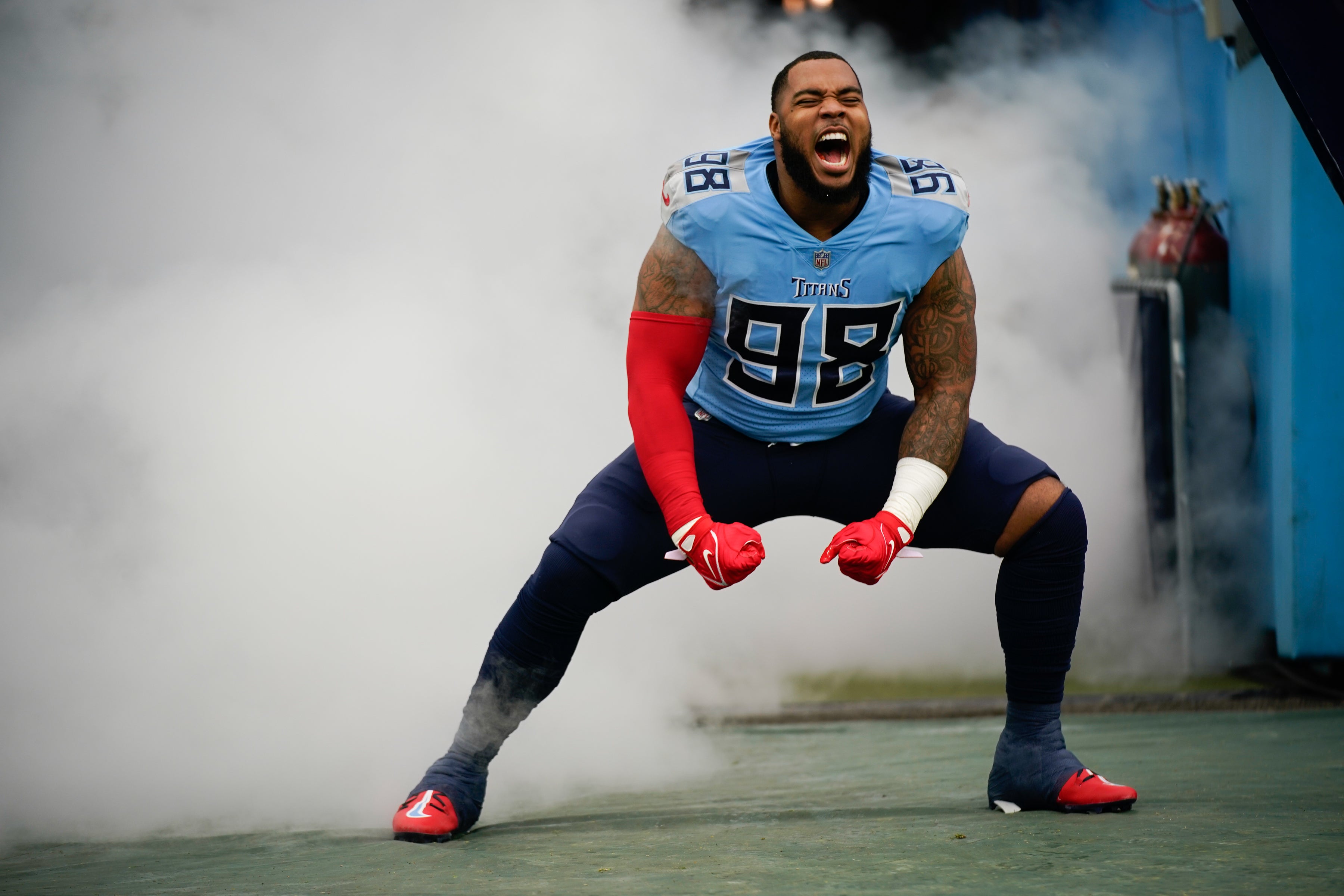 Big Jeff Jeffery Simmons Tennessee Titans DT contract PFF rankings NFL football stats news