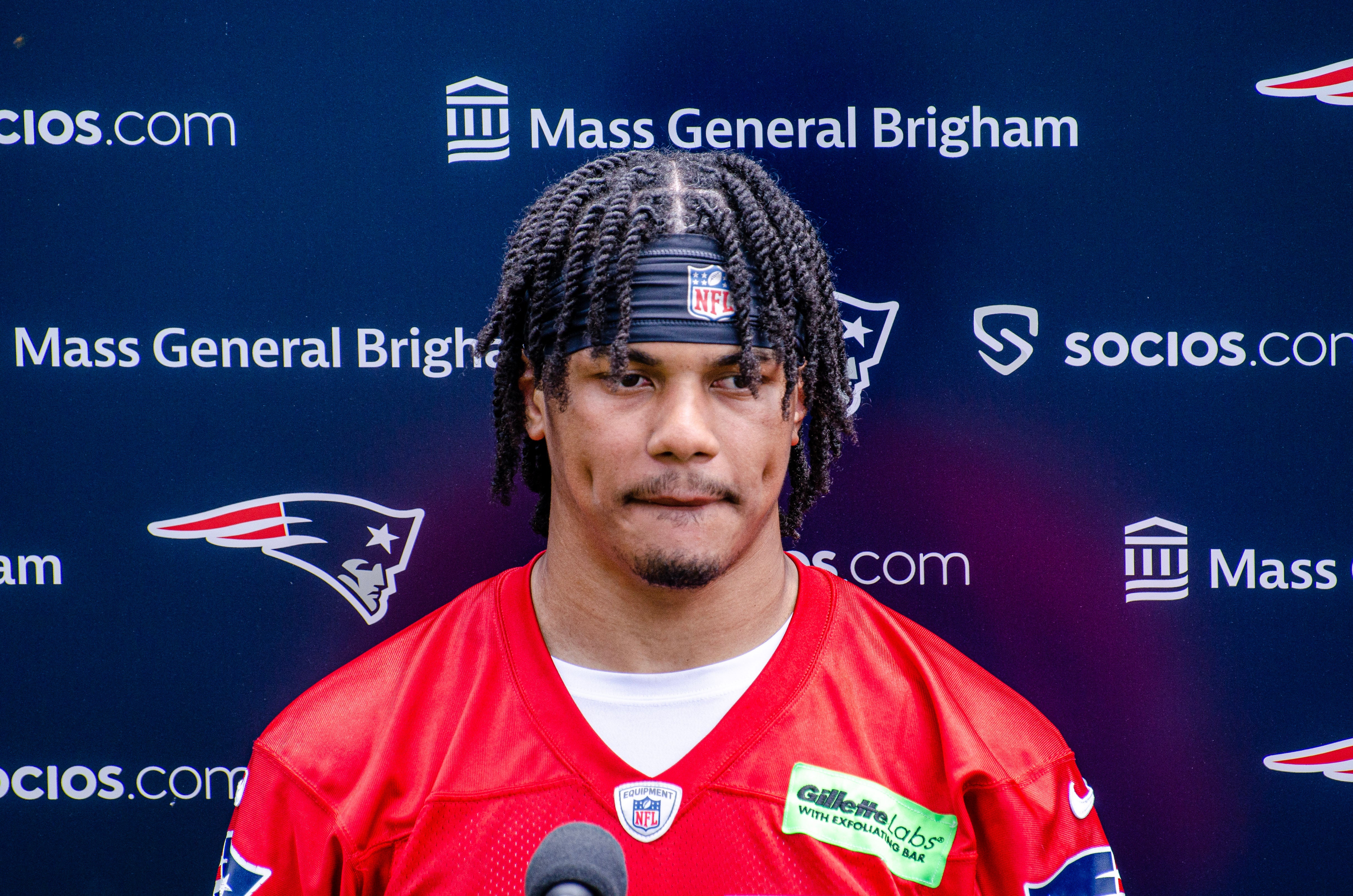 Marte Mapu Patriots minicamp position