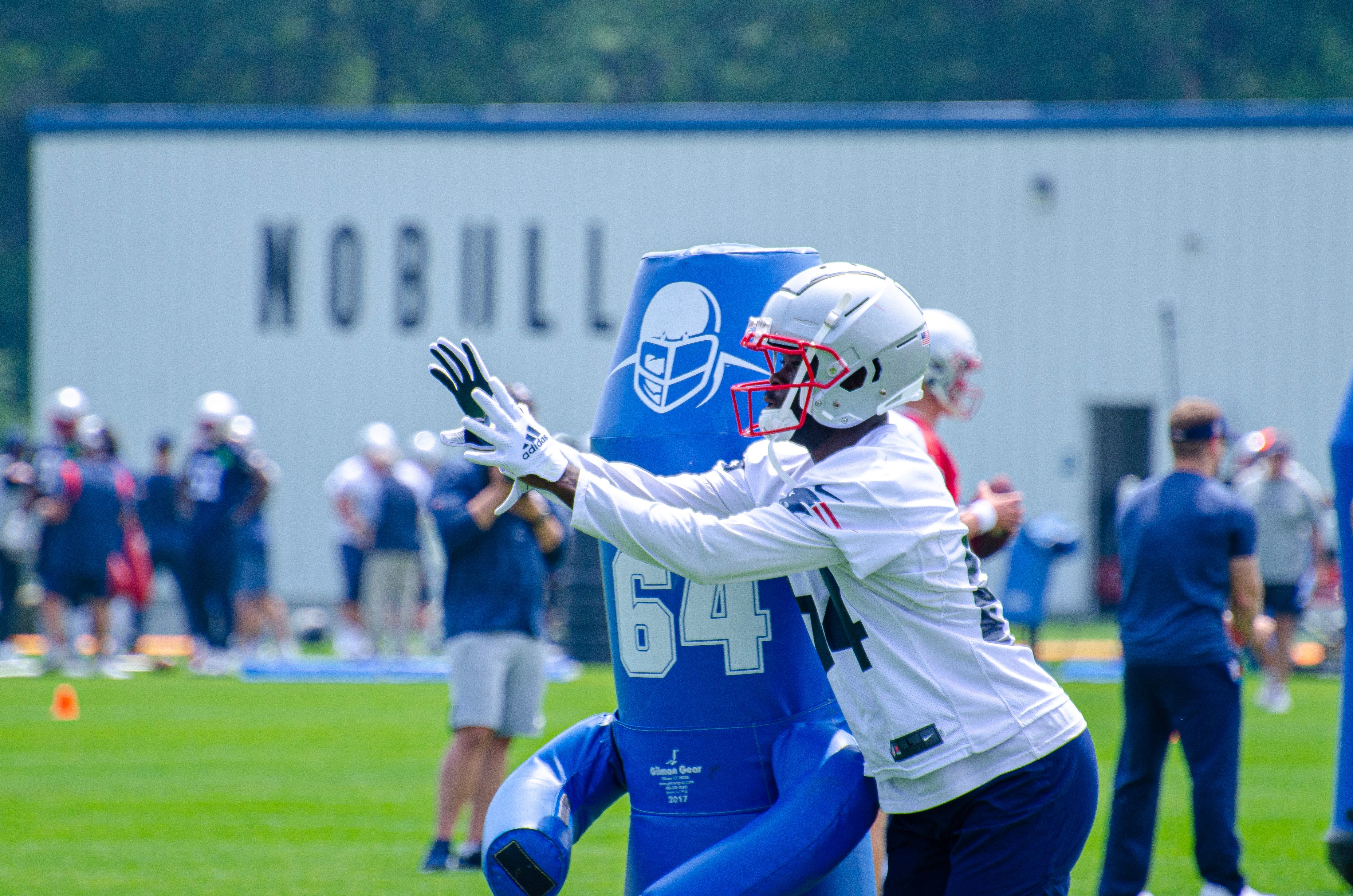 Malik Cunningham Patriots minicamp wide receiver