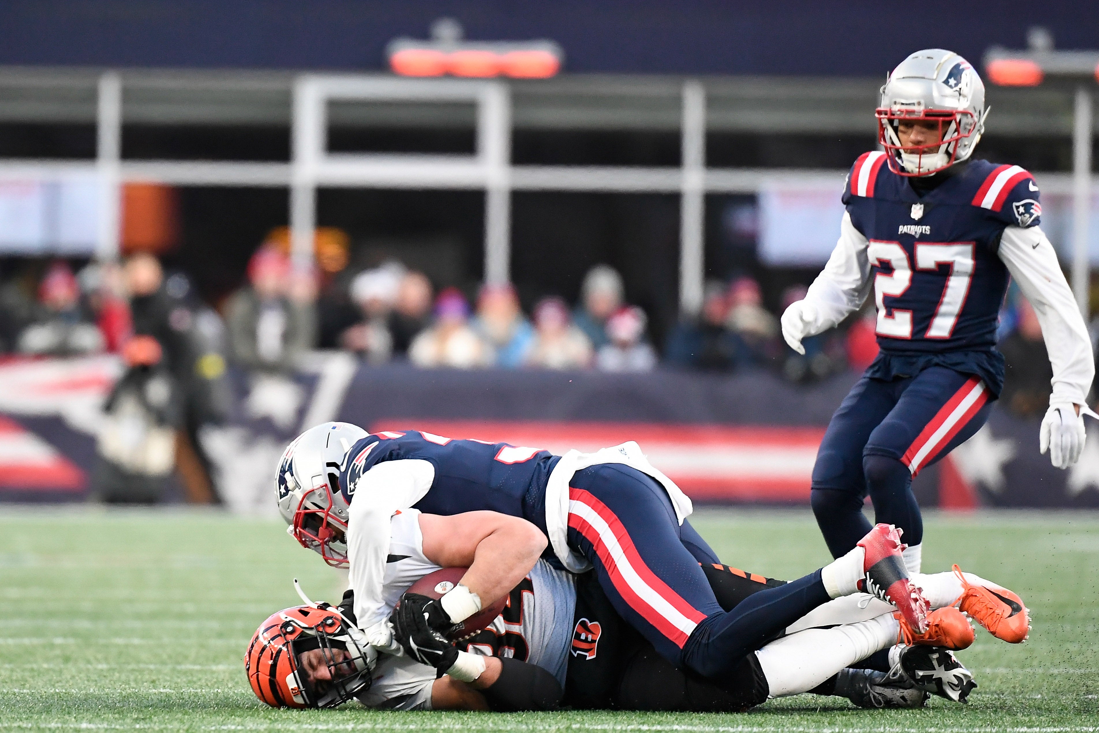 Patriots Jonathan Jones Myles Bryant minicamp free safety