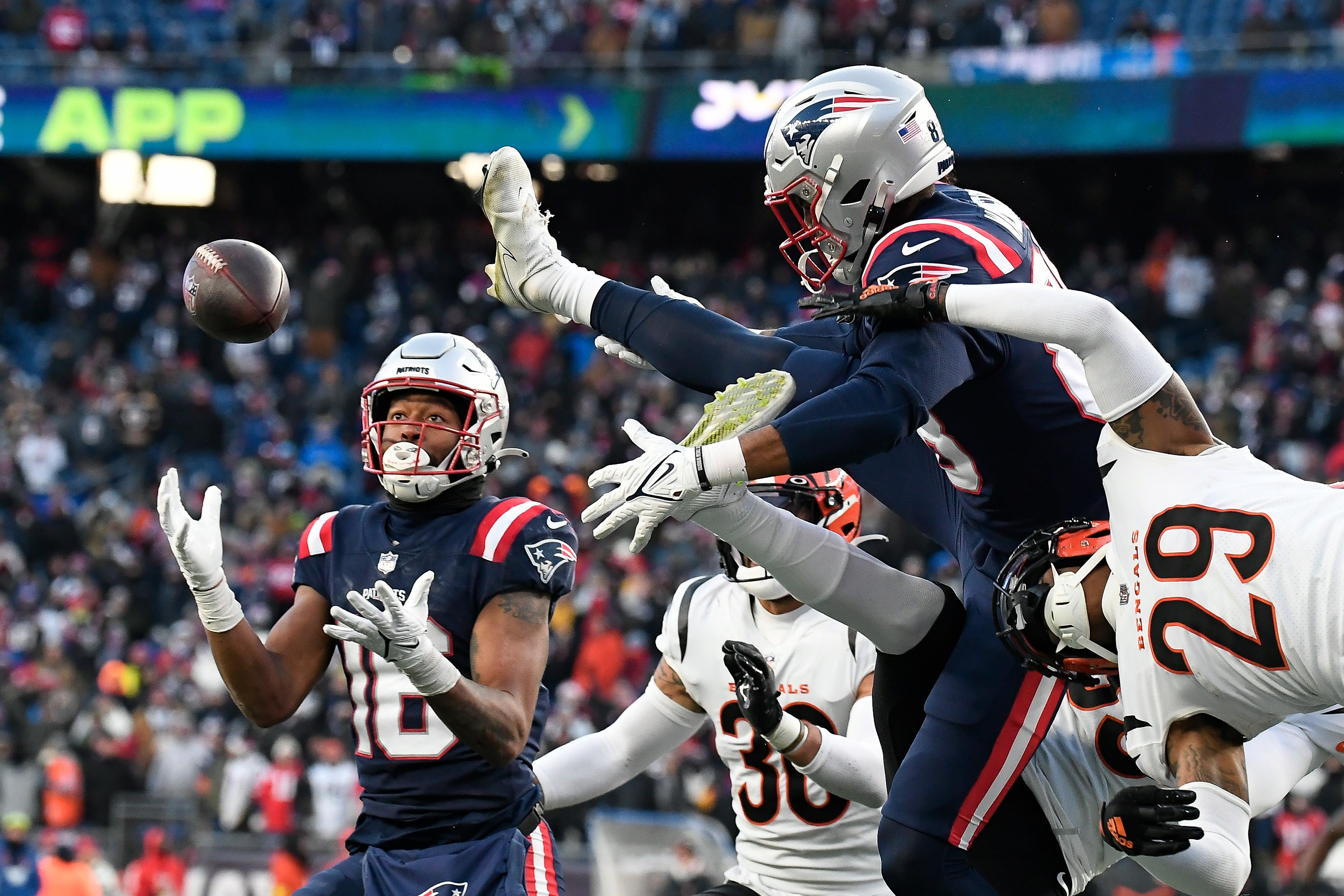 Scotty Washington Patriots tight end