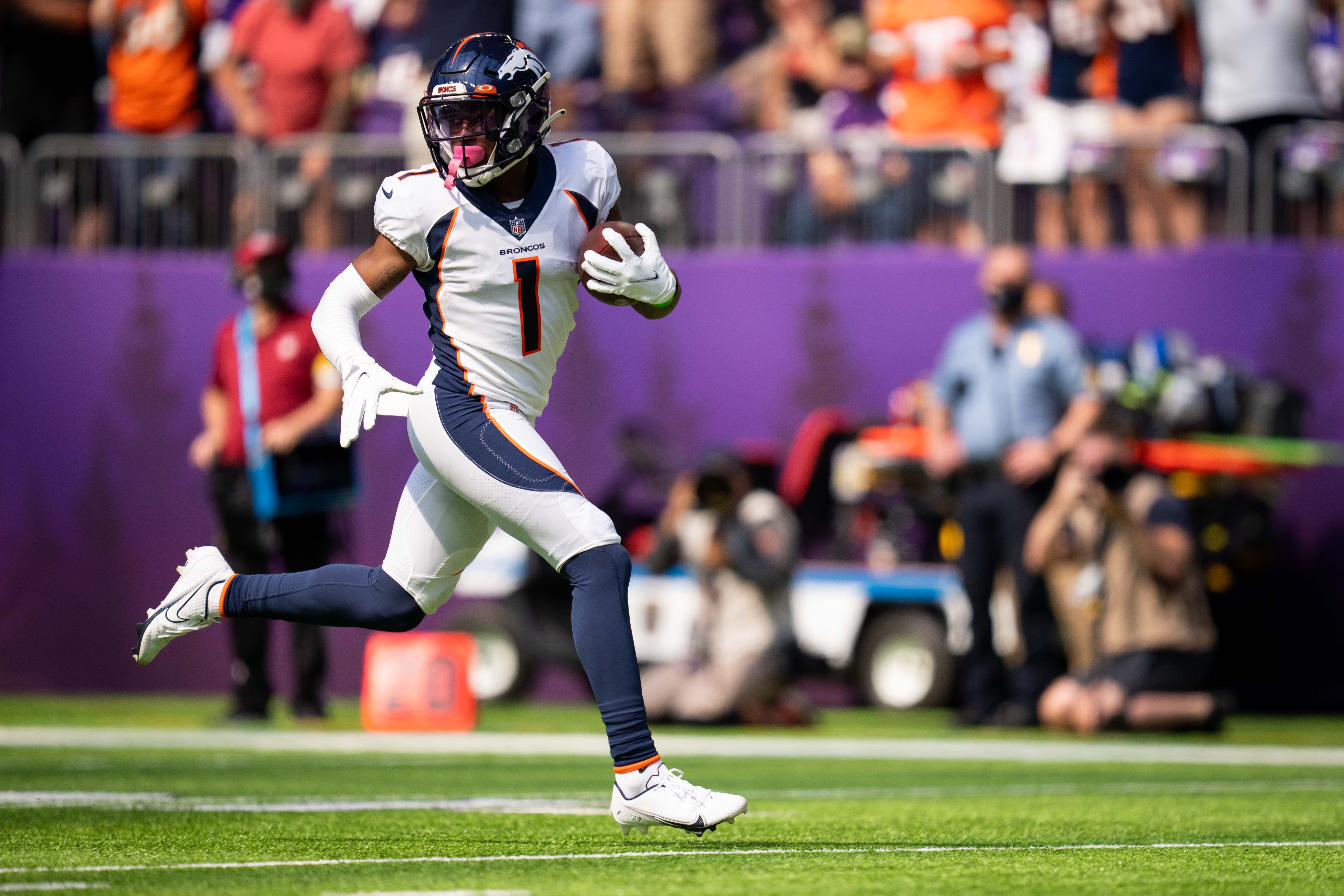 K.J Hamler Denver Broncos receiver