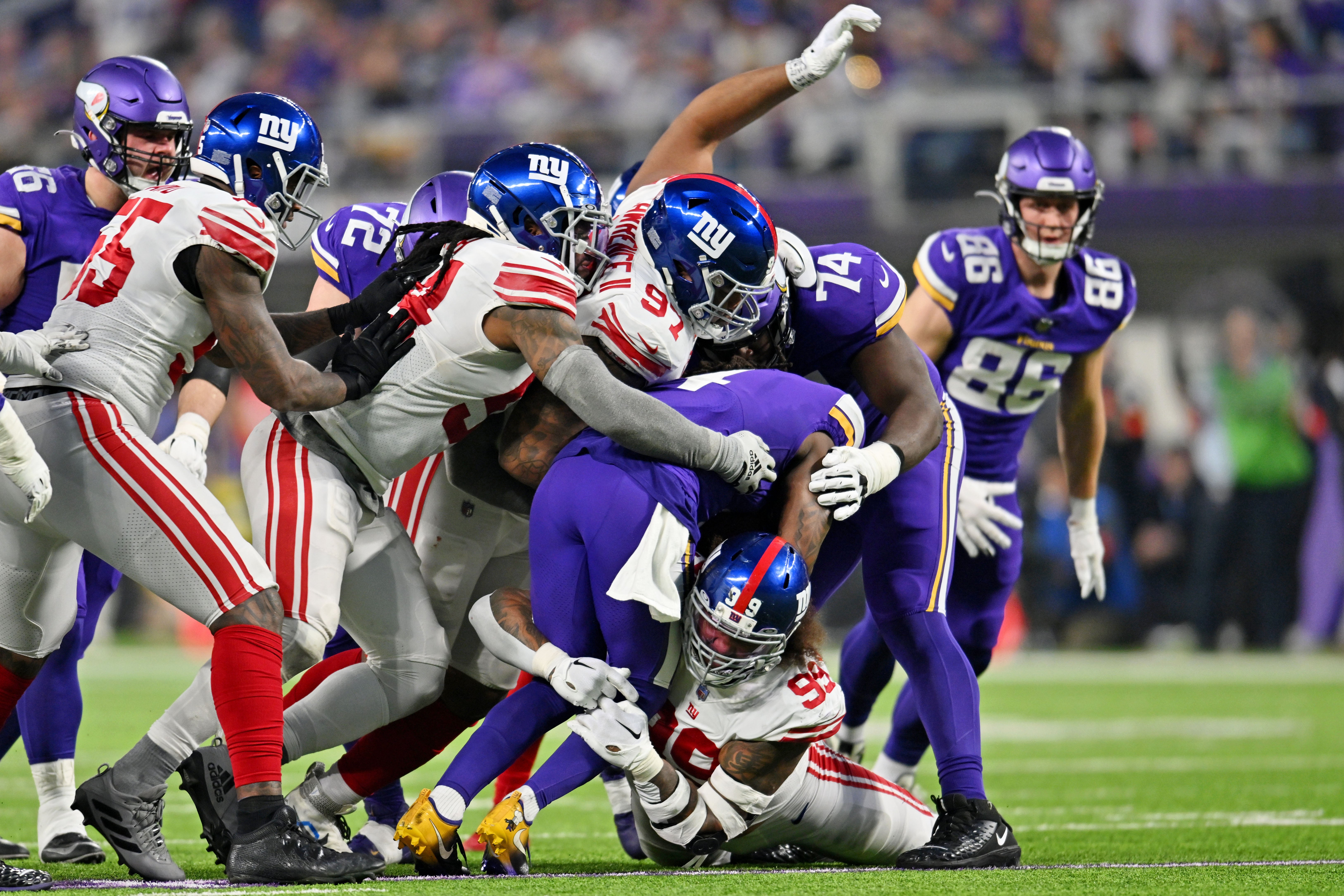 Giants Leonard Williams 2023 Mandatory Minicamp Saquon Barkley