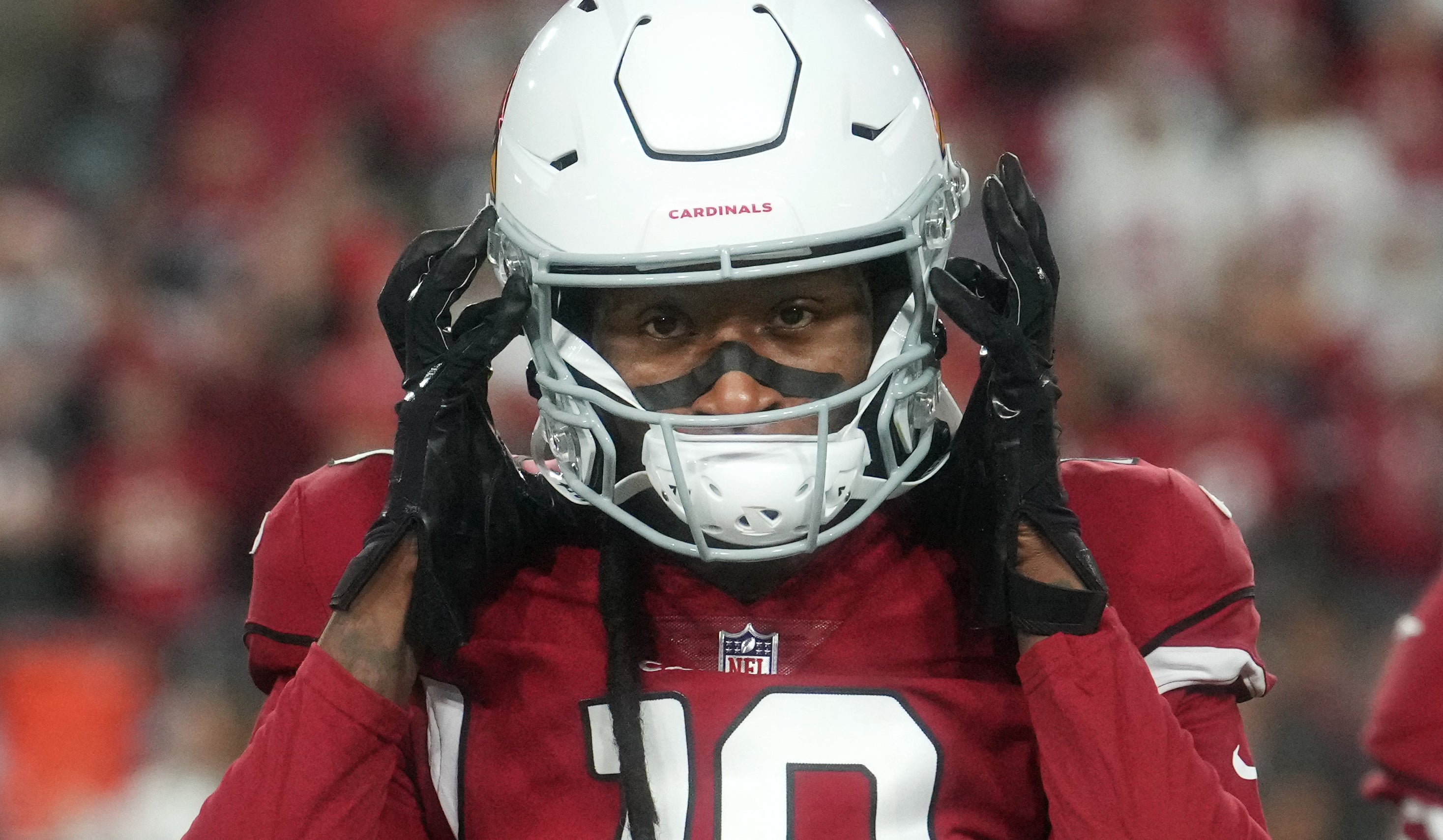 DeAndre Hopkins Patriots visit