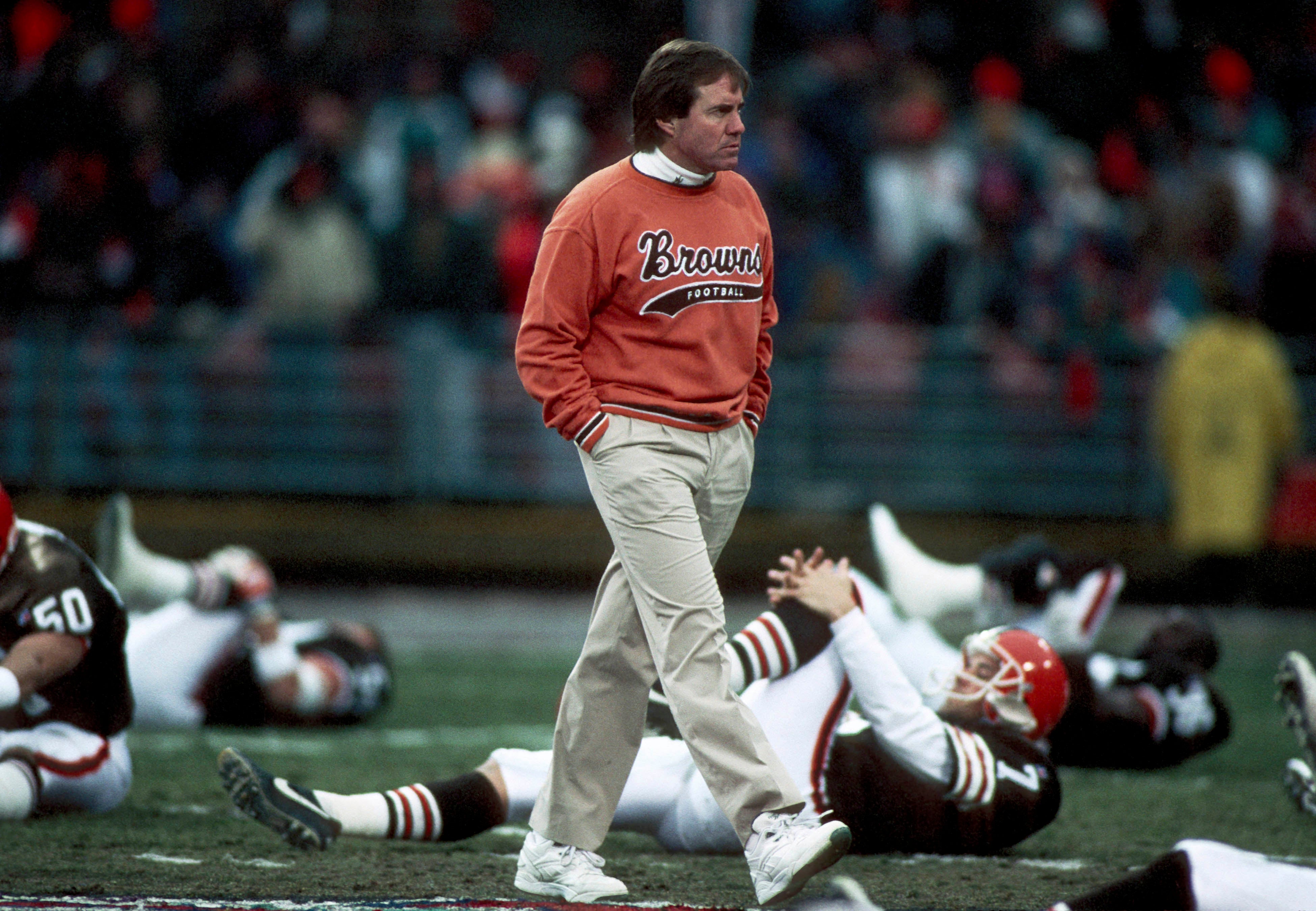 Beginning of Bill Belichick's career