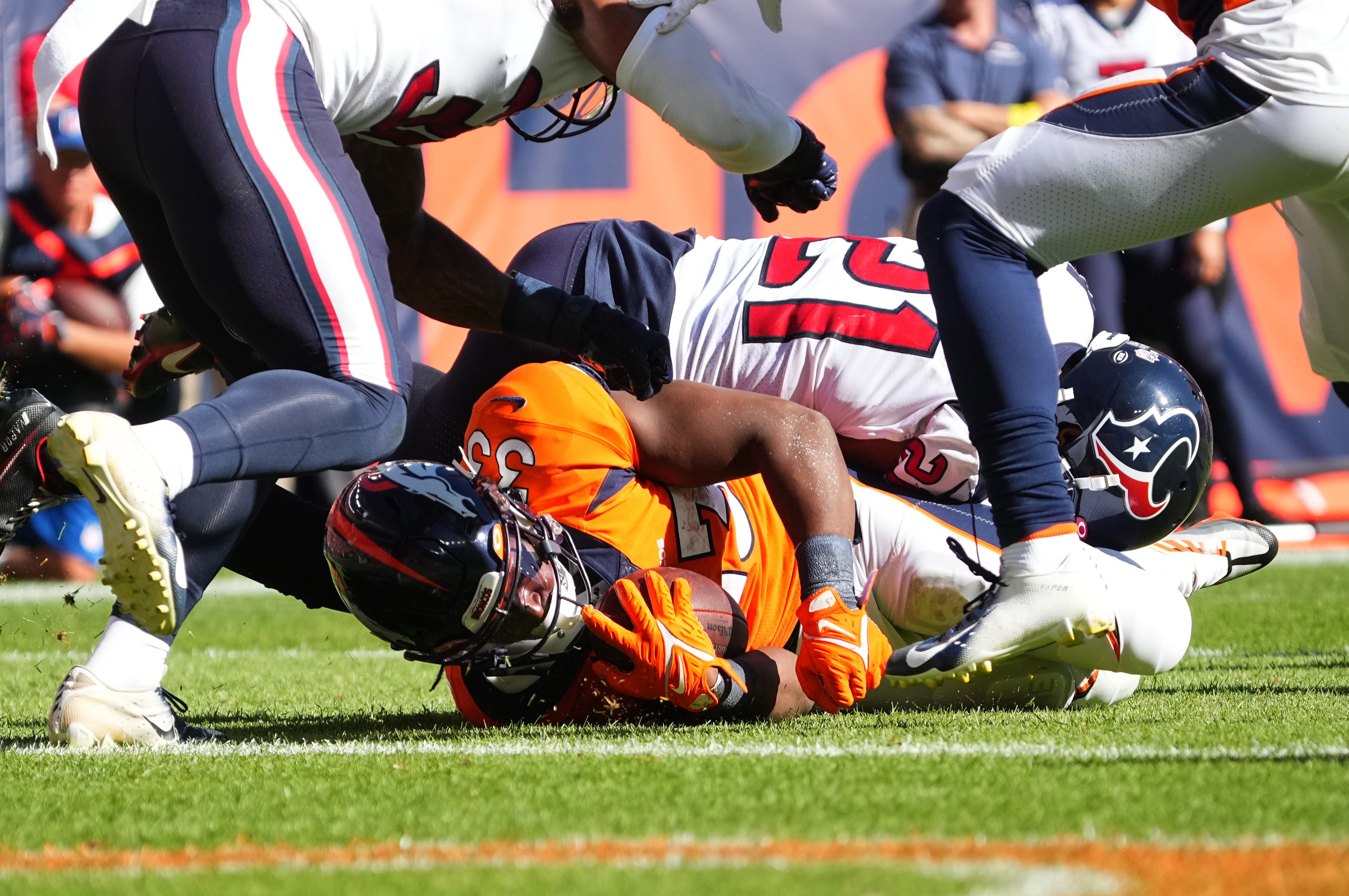 Denver Broncos RB Javonte Williams