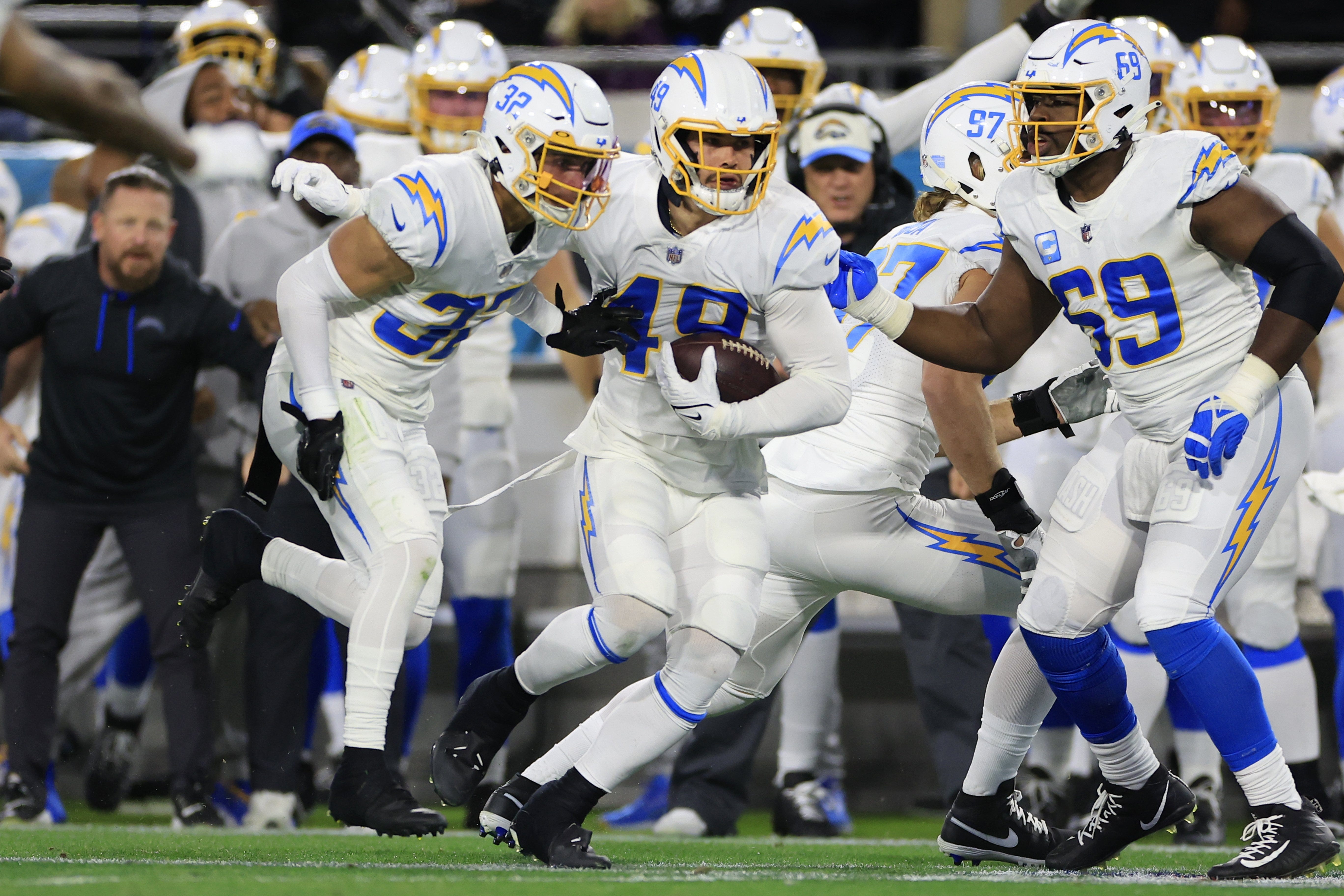 Los Angeles Chargers Drue Tranquill Kansas City Chiefs