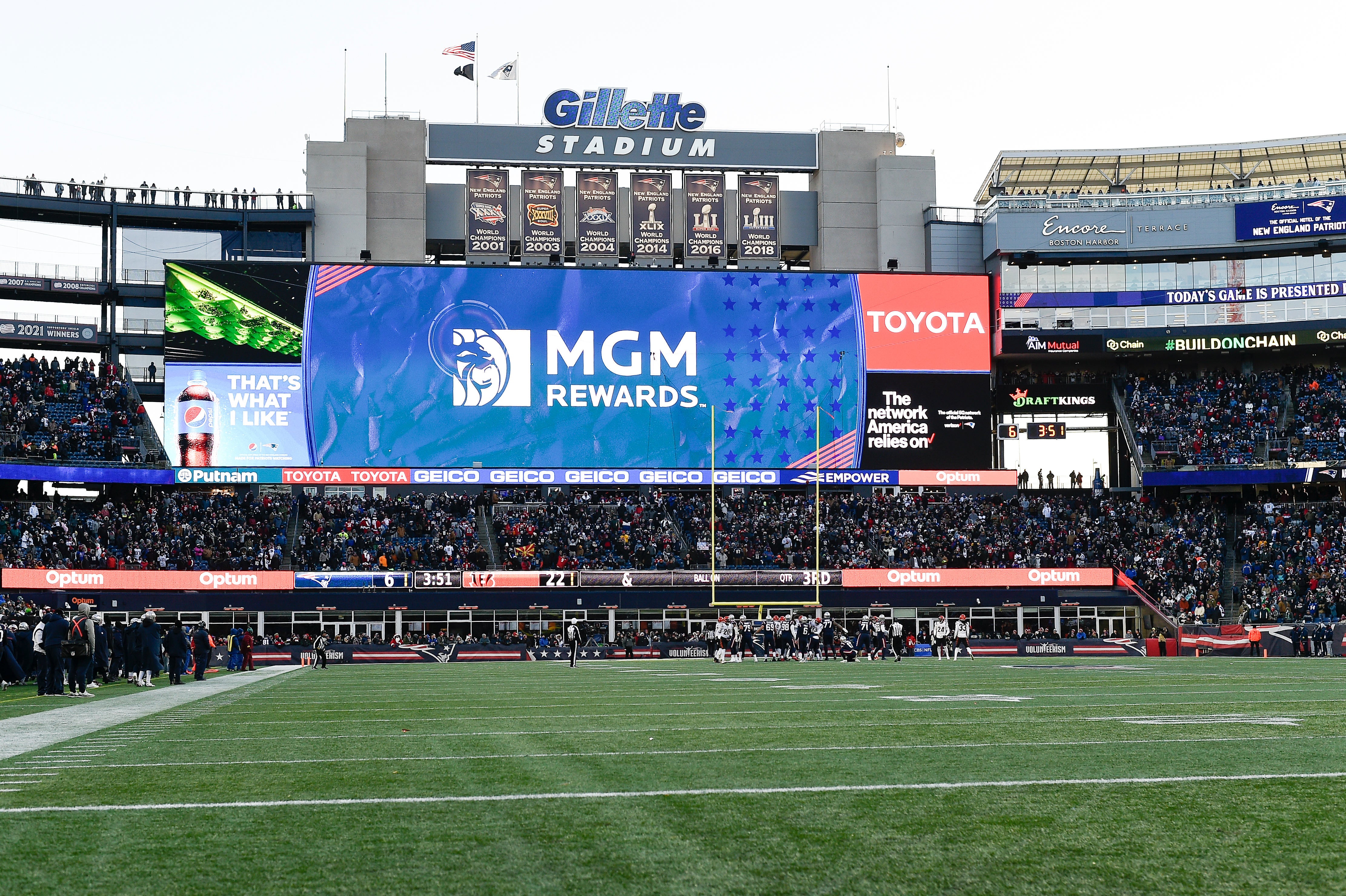 Gillette Stadium renovations update