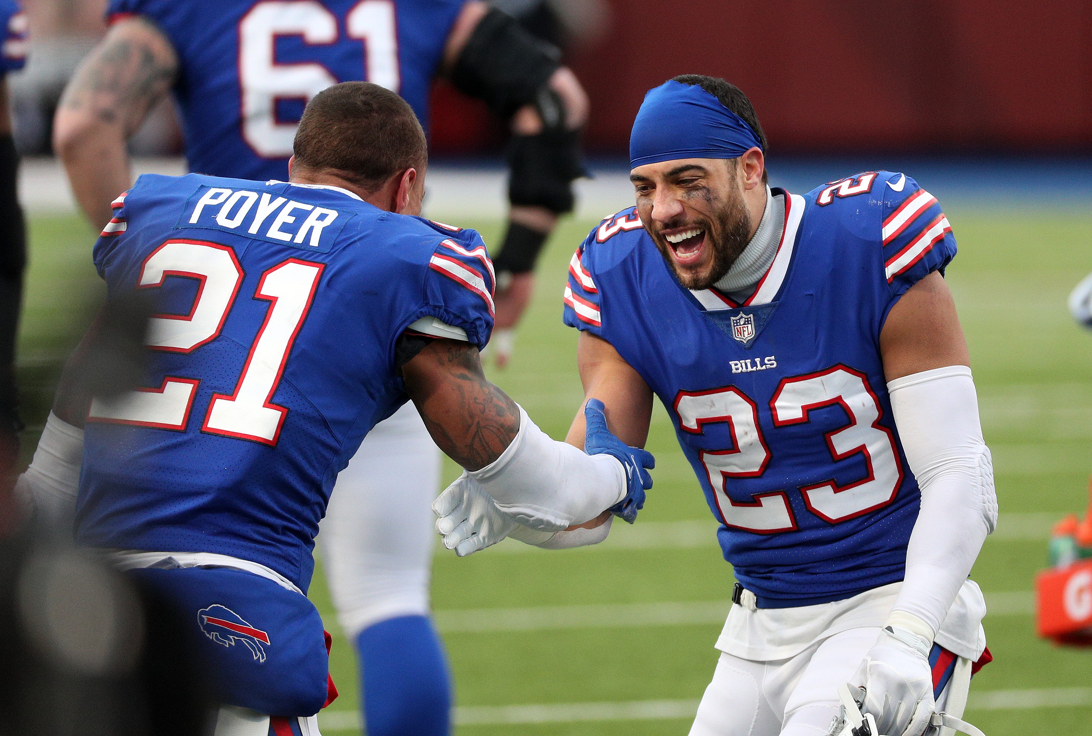 Buffalo Bills Safeties Jordan Poyer and Micah Hyde