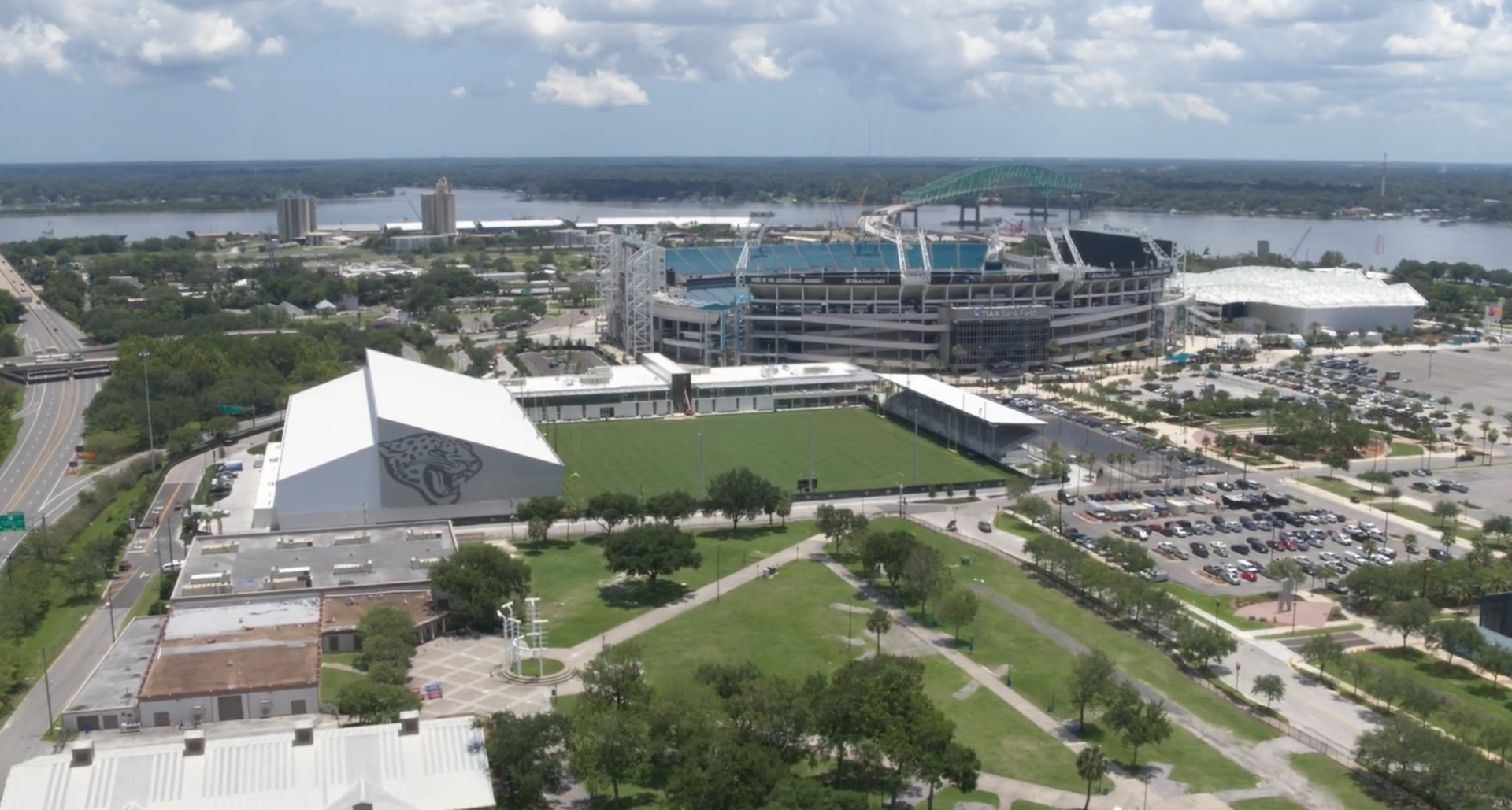 Jacksonville Jaguars unveil new facility ahead of training camp, the Miller Electric Center