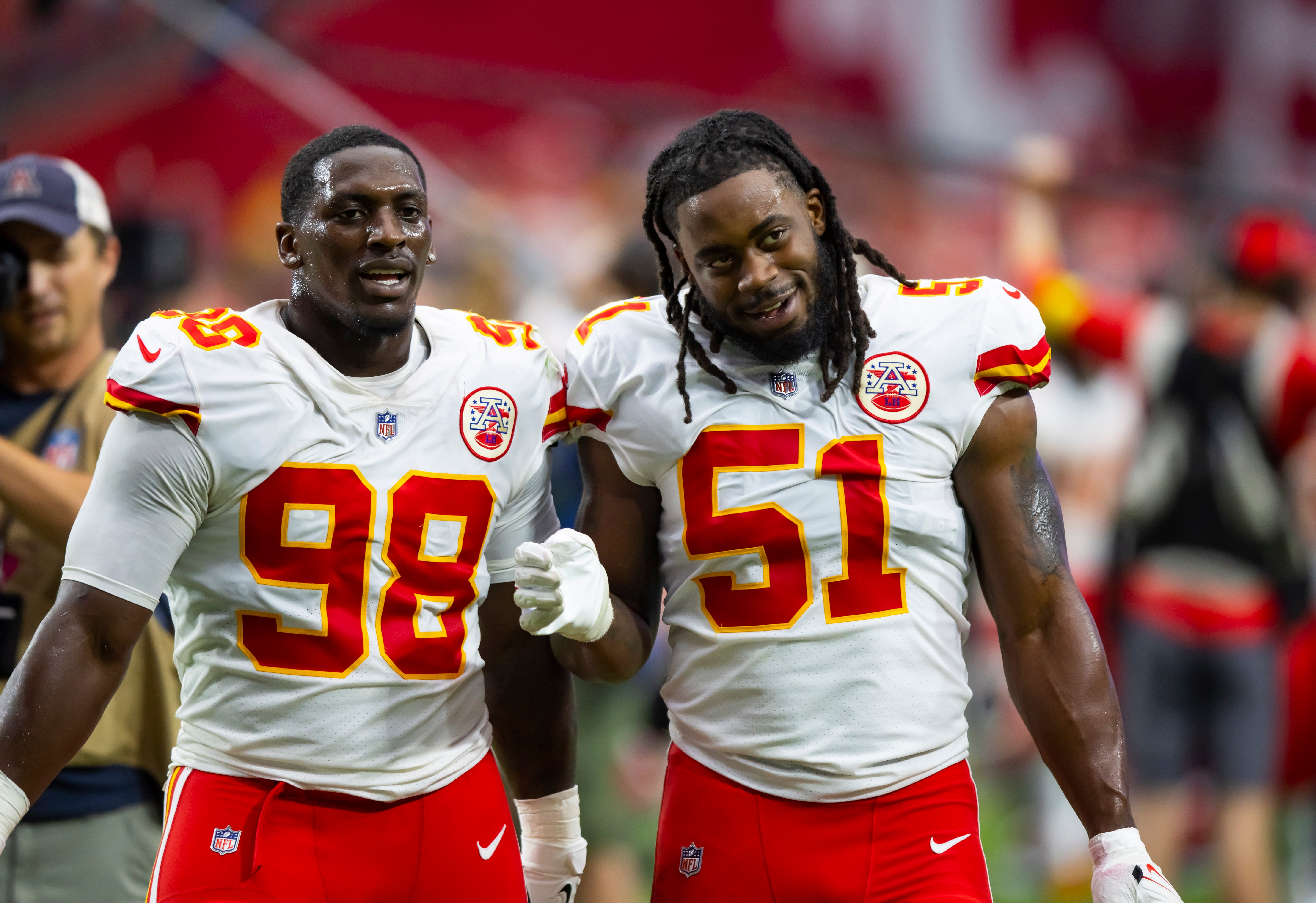 Tershawn Wharton Mike Danna Kansas City Chiefs