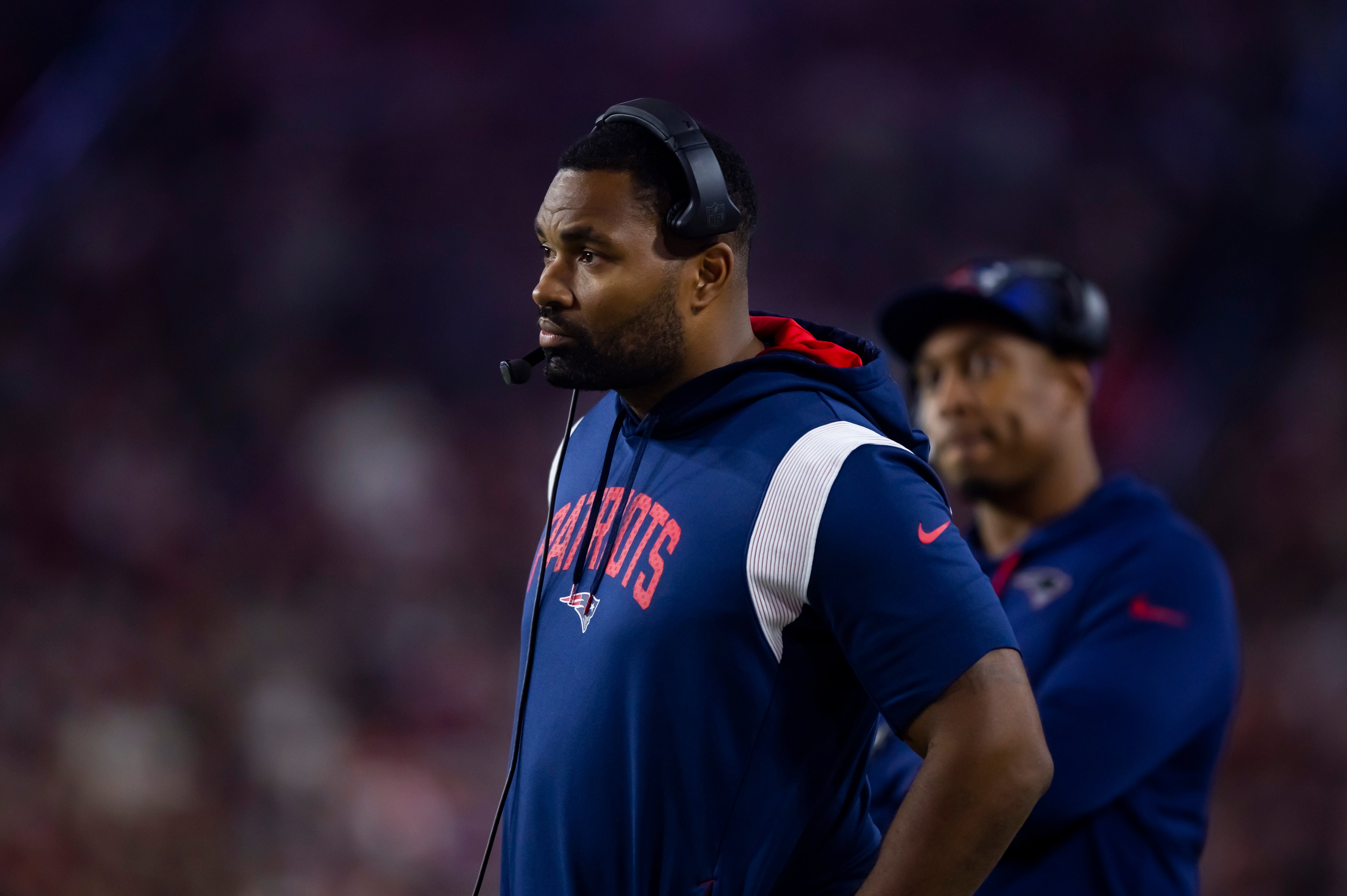 New England Patriots linebackers coach Jerod Mayo