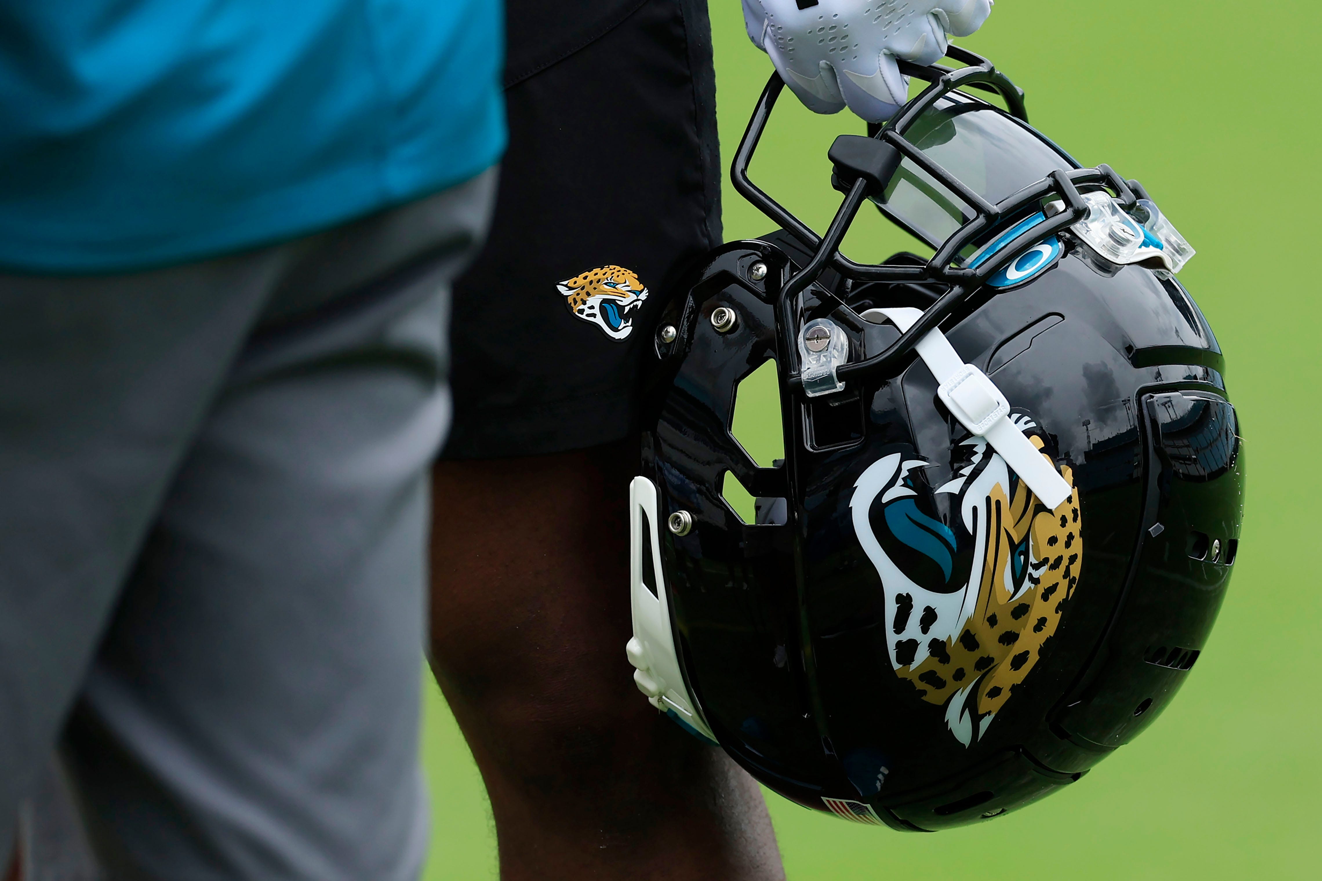 Jacksonville Jaguars helmet