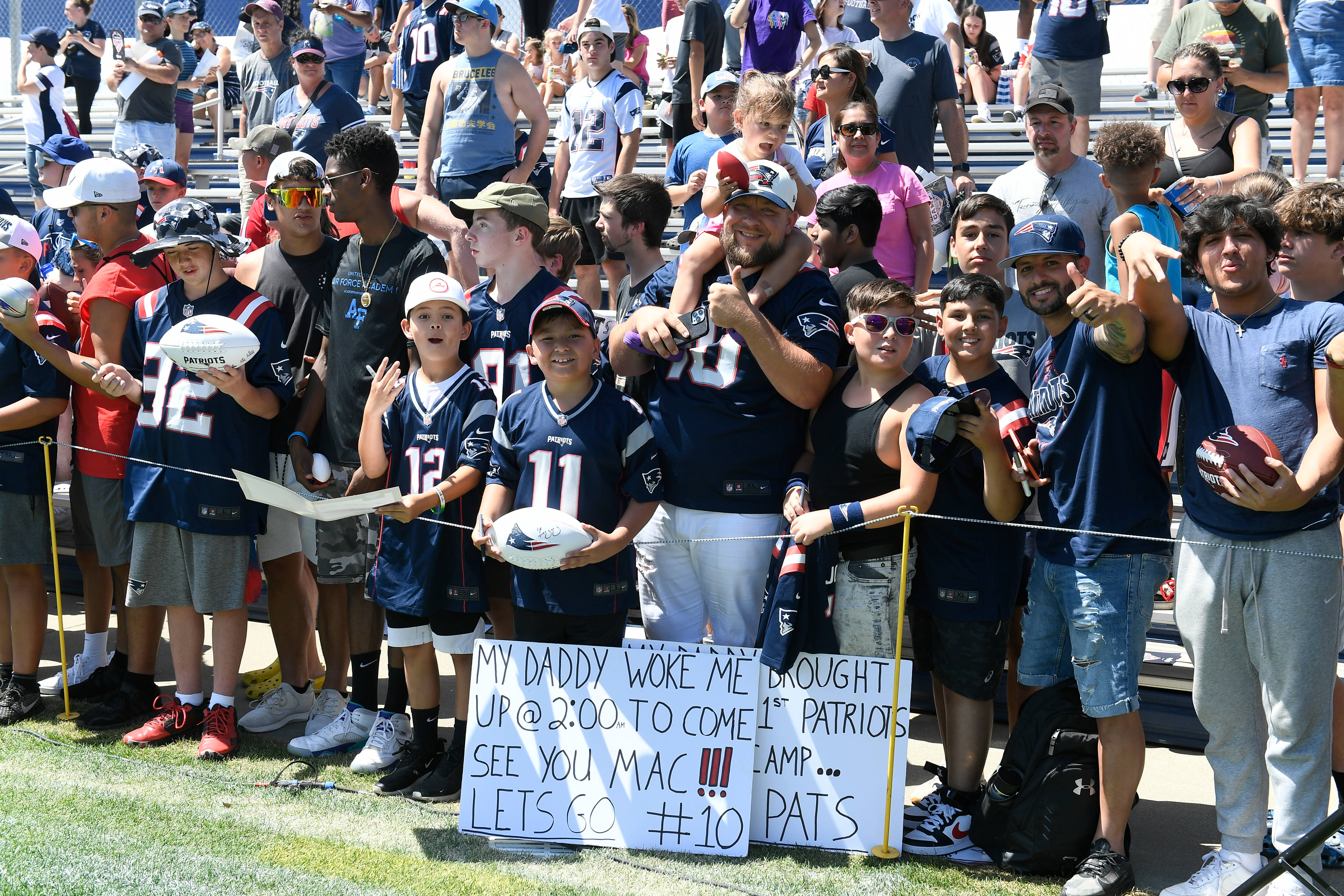 Patriots training camp