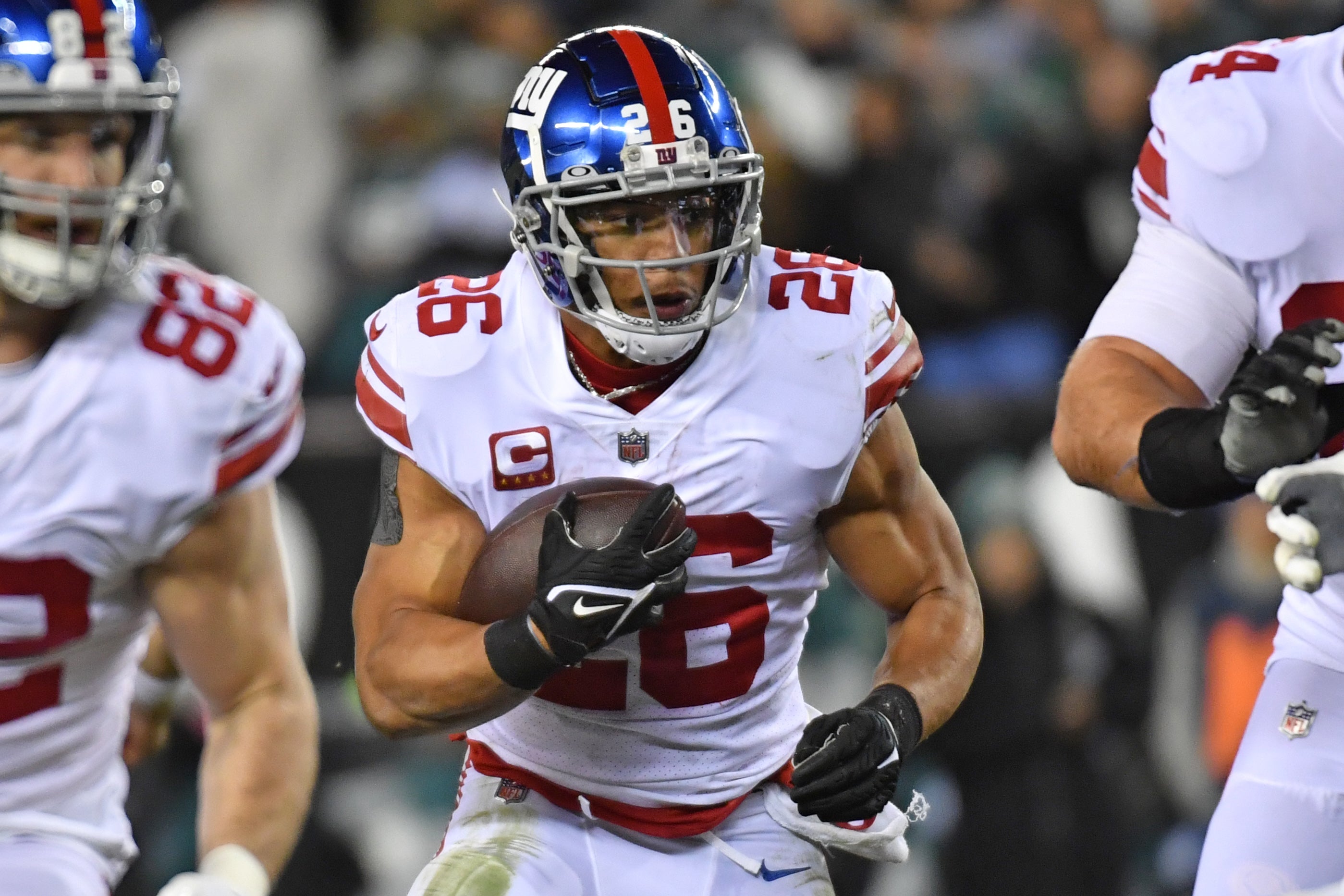Giants RB Saquon Barkley could hold out, not expected to report to camp