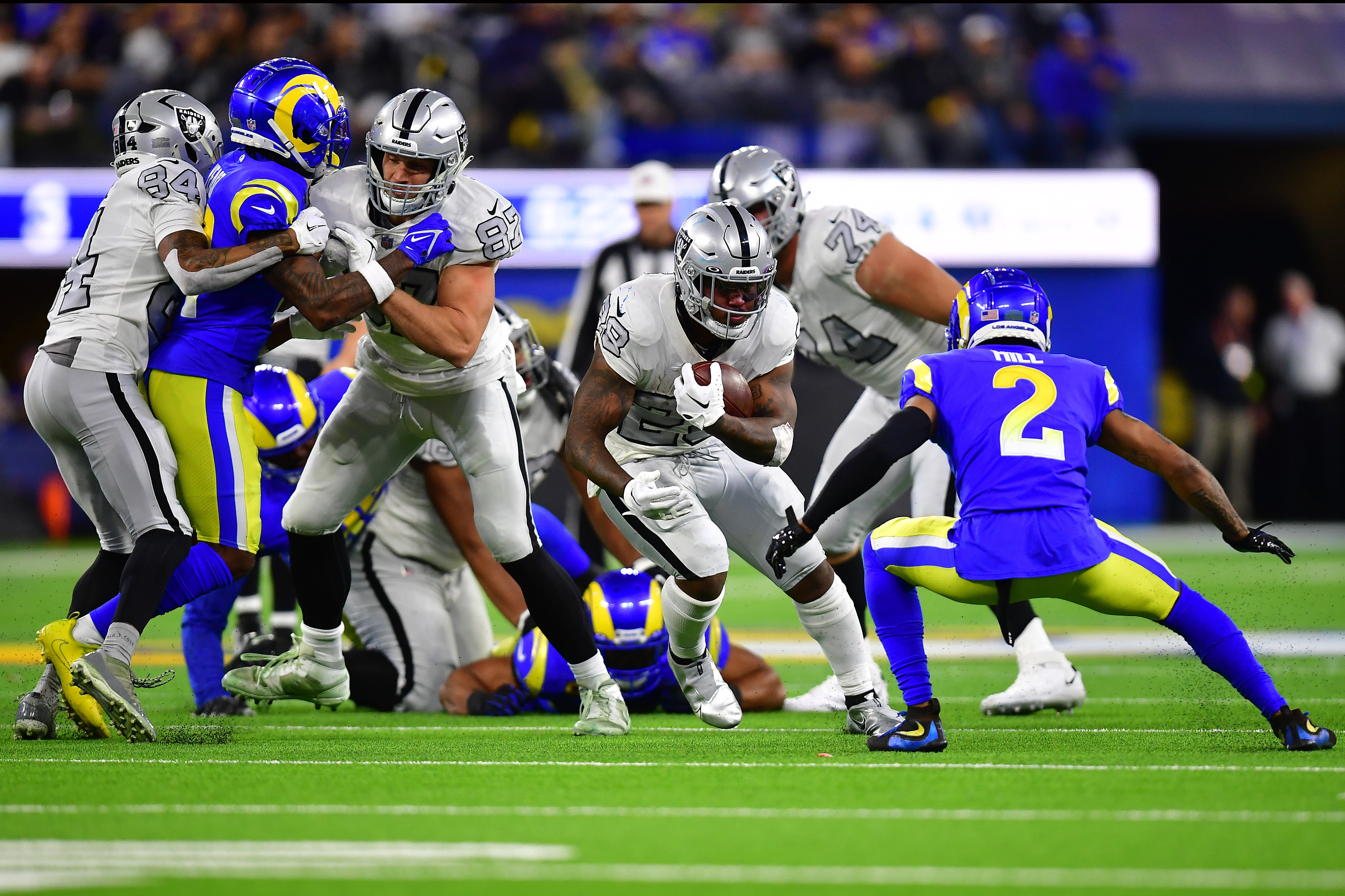 Troy Hall Los Angeles Rams Las Vegas Raiders