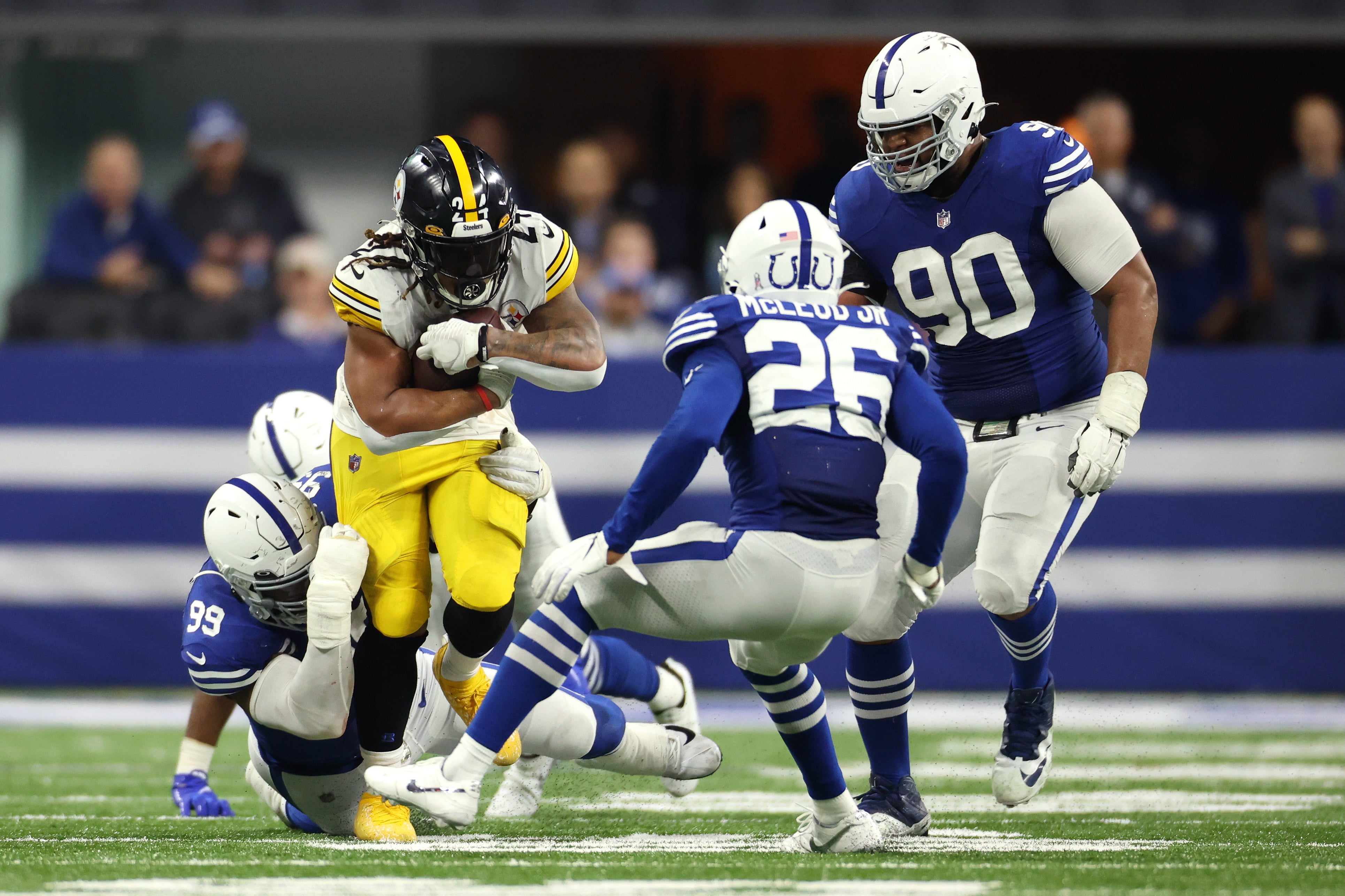 Benny Snell Pittsburgh Steelers Las Vegas Raiders