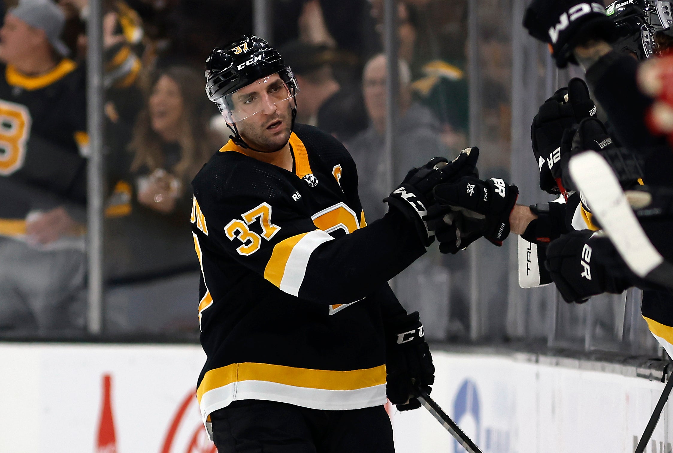 Bill Belichick on Patrice Bergeron