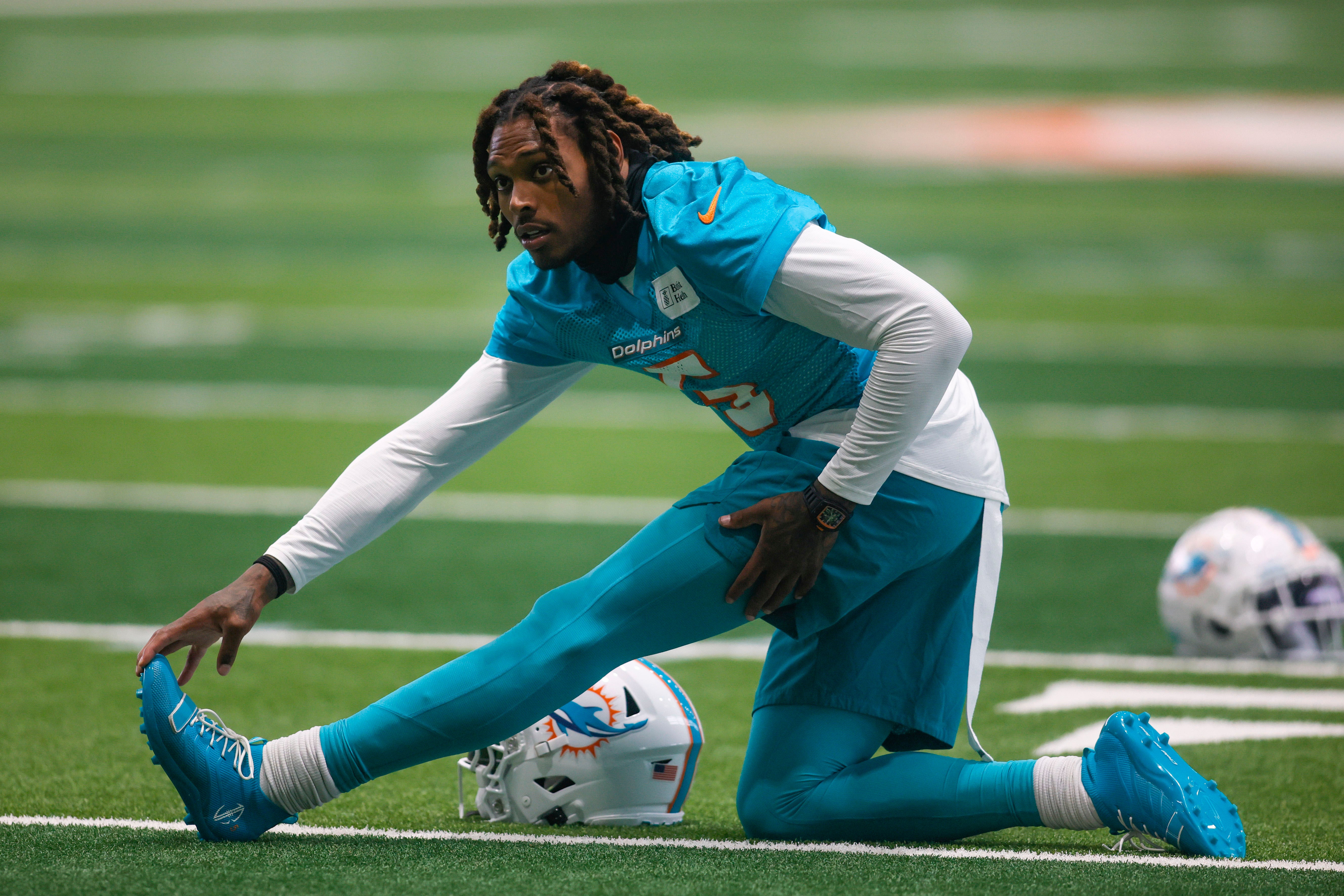 Miami Dolphins CB Jalen Ramsey suffered a knee injury in training camp and underwent surgery.