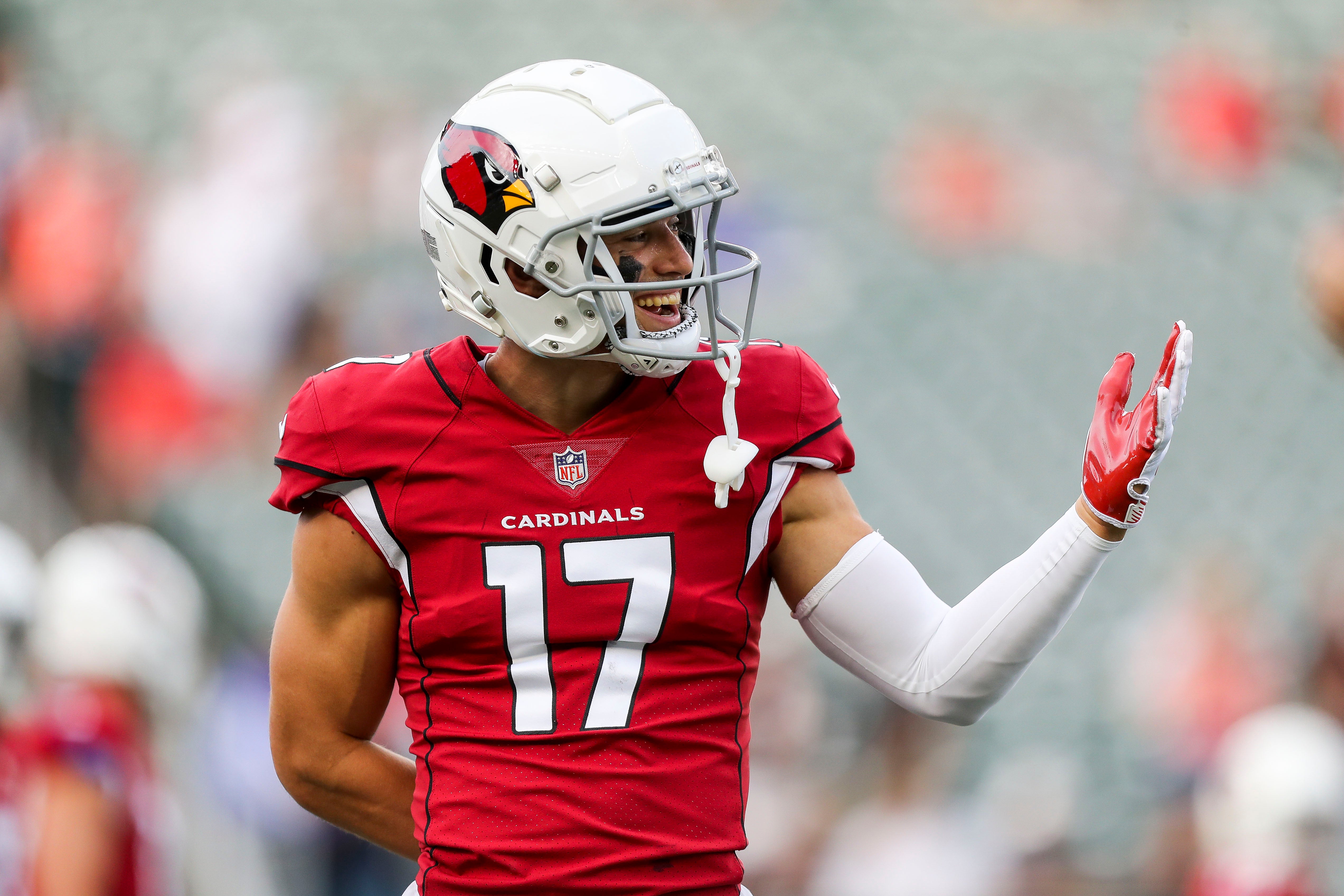 New Buffalo Bills wide receiver Andy Isabella in his Arizona Cardinals days.