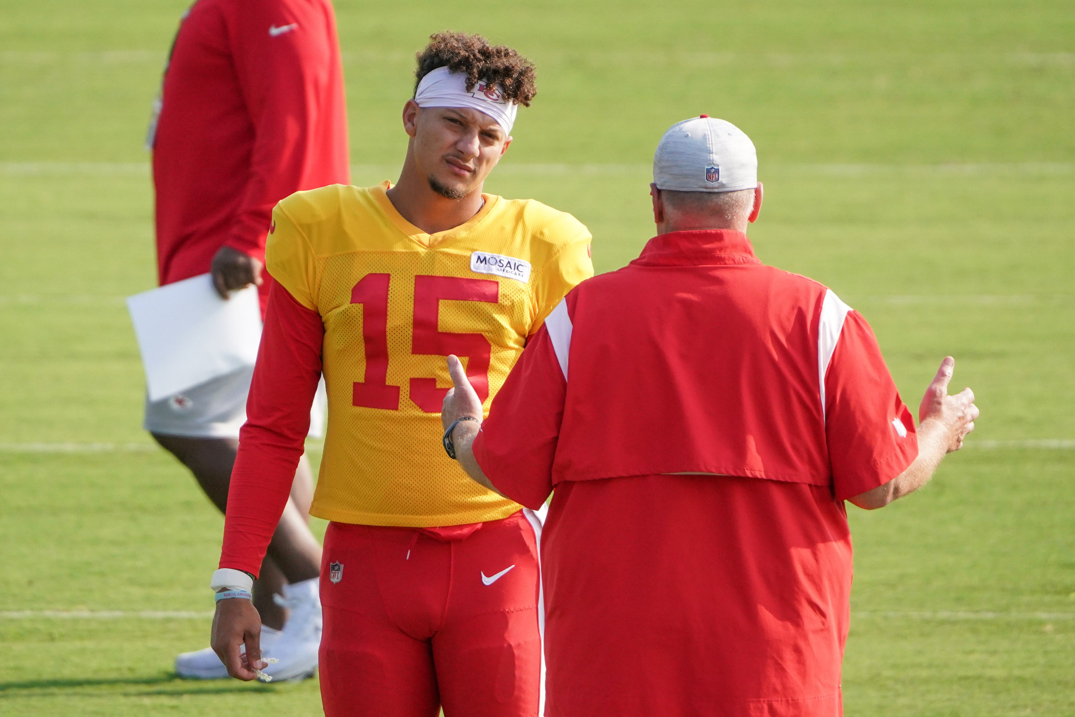 Kansas City Chiefs Andy Reid Patrick Mahomes