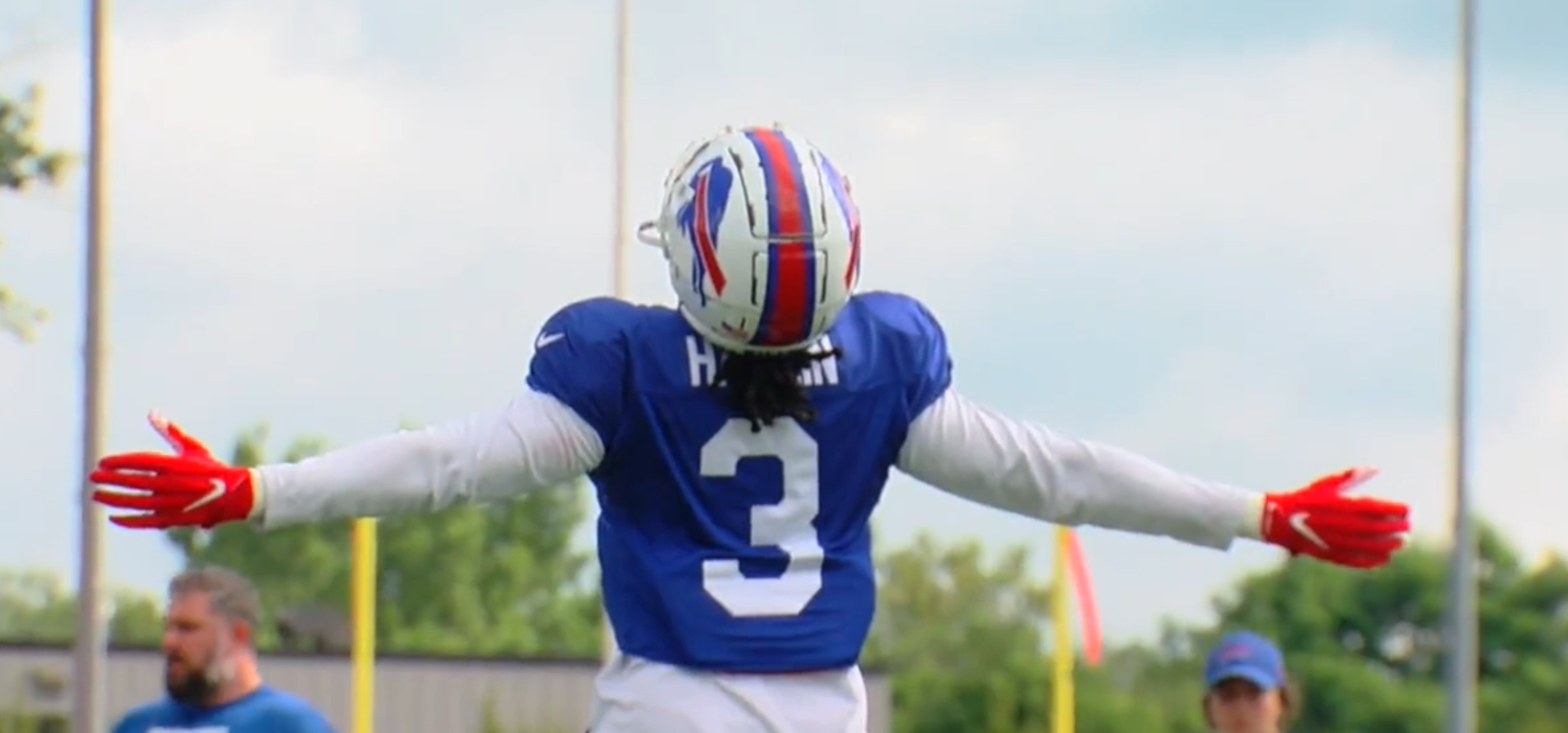 Buffalo Bills S Damar Hamlin