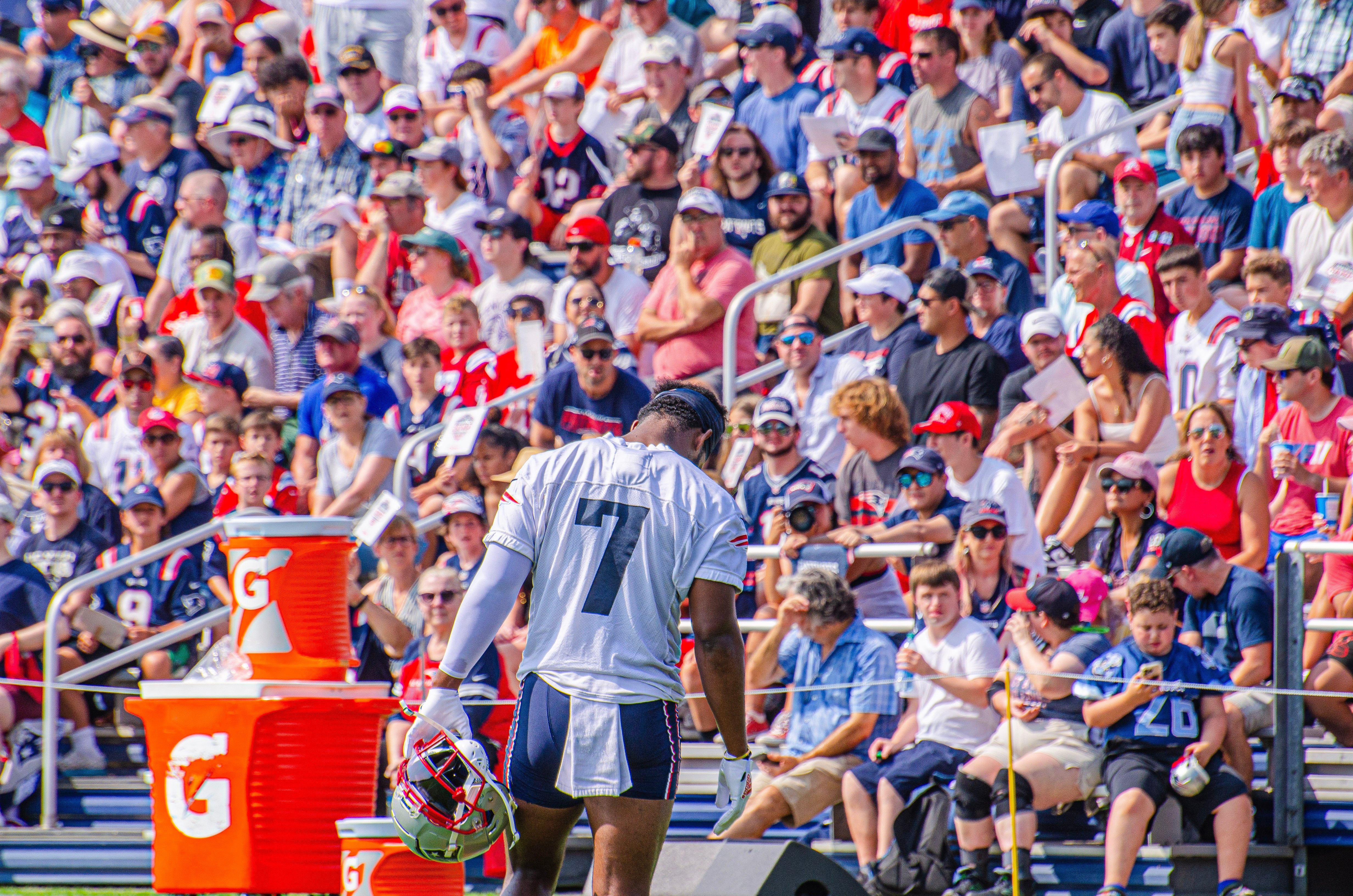 JuJu Smith-Schuster, Patriots Training Camp