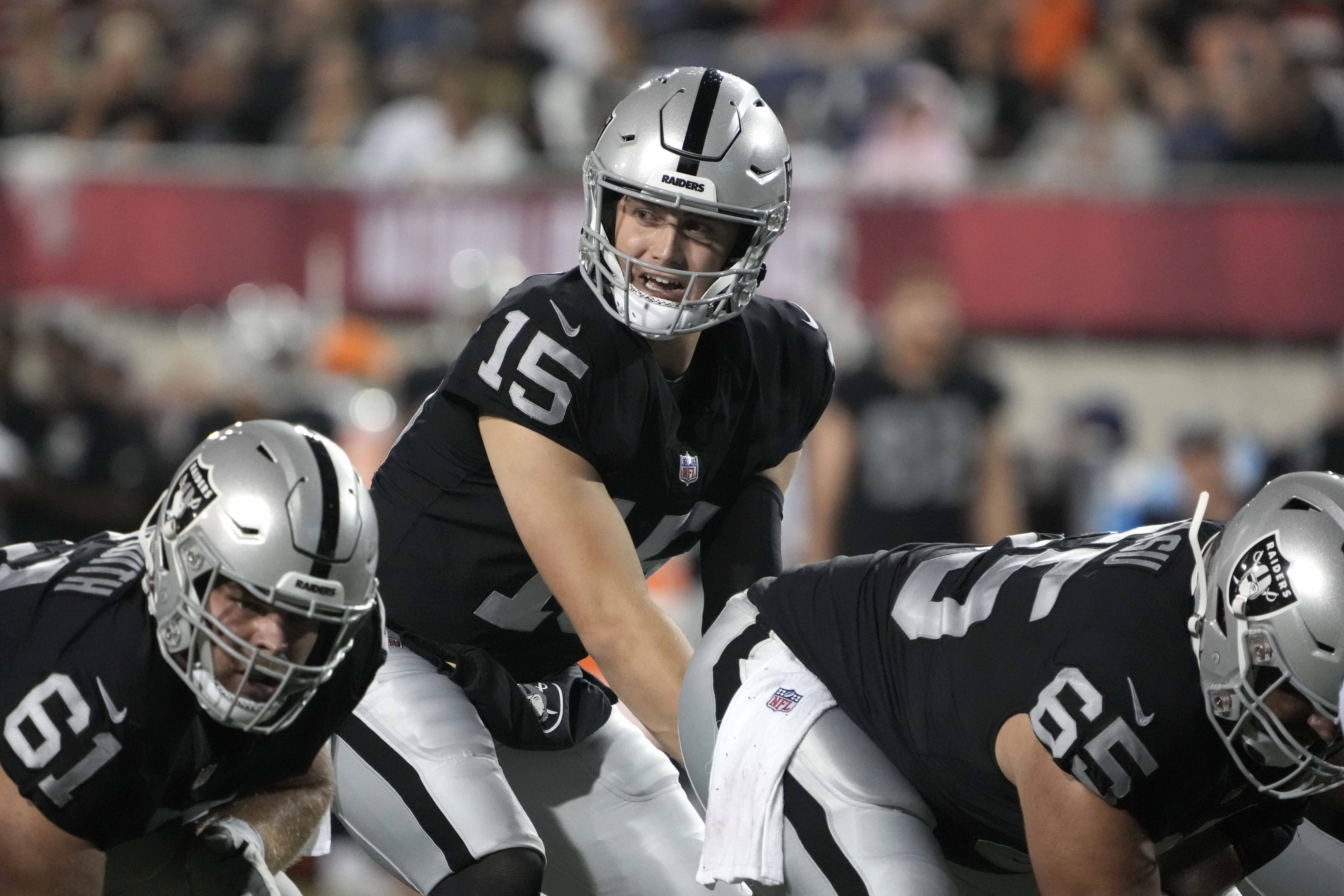 Chase Garbers Las Vegas Raiders