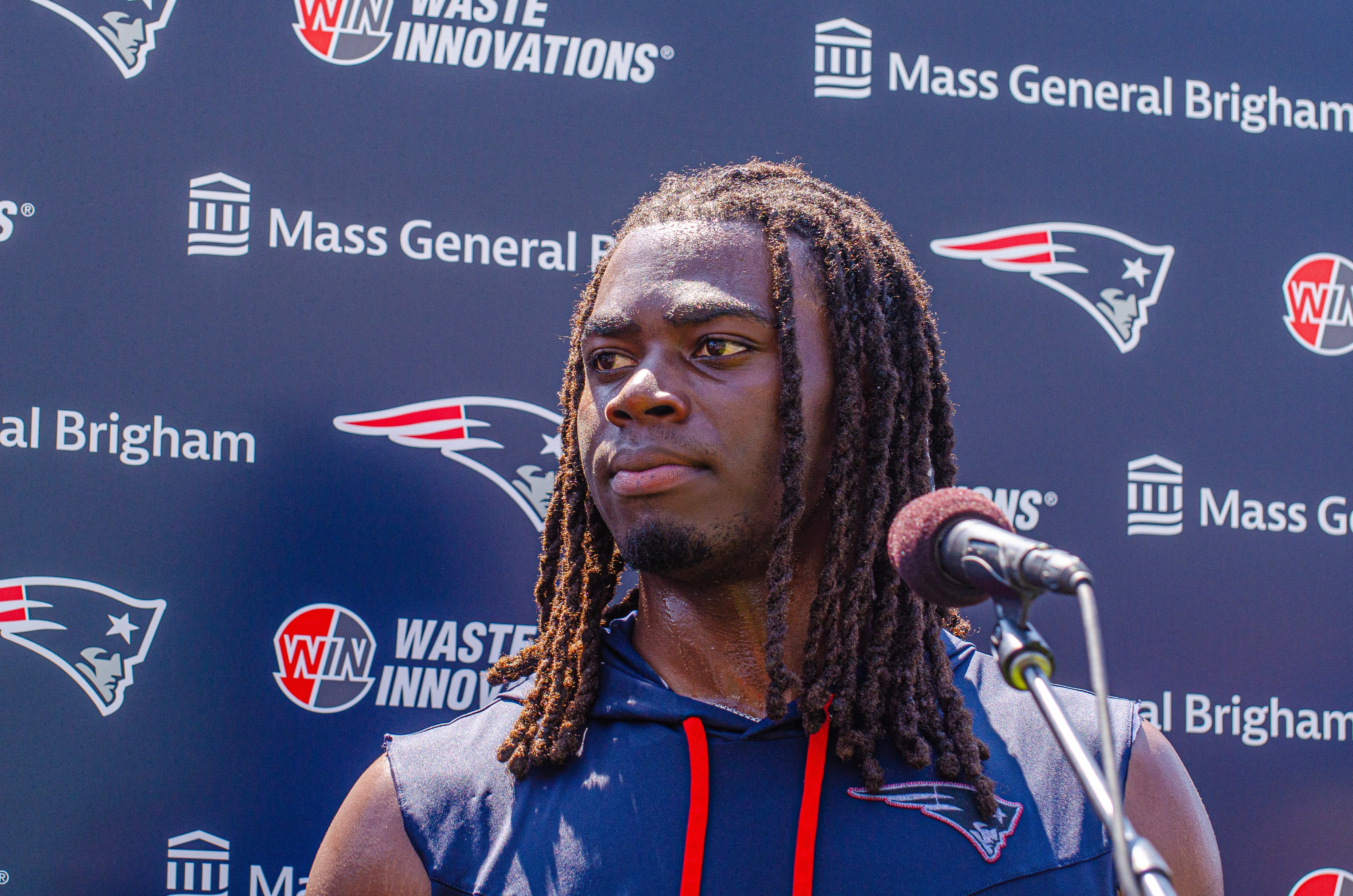 Rhamondre Stevenson, Patriots training camp 2023