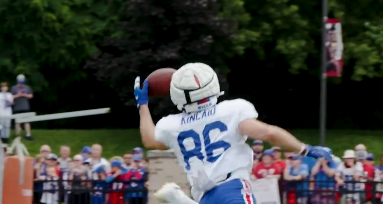 Buffalo Bills rookie TE Dalton Kincaid