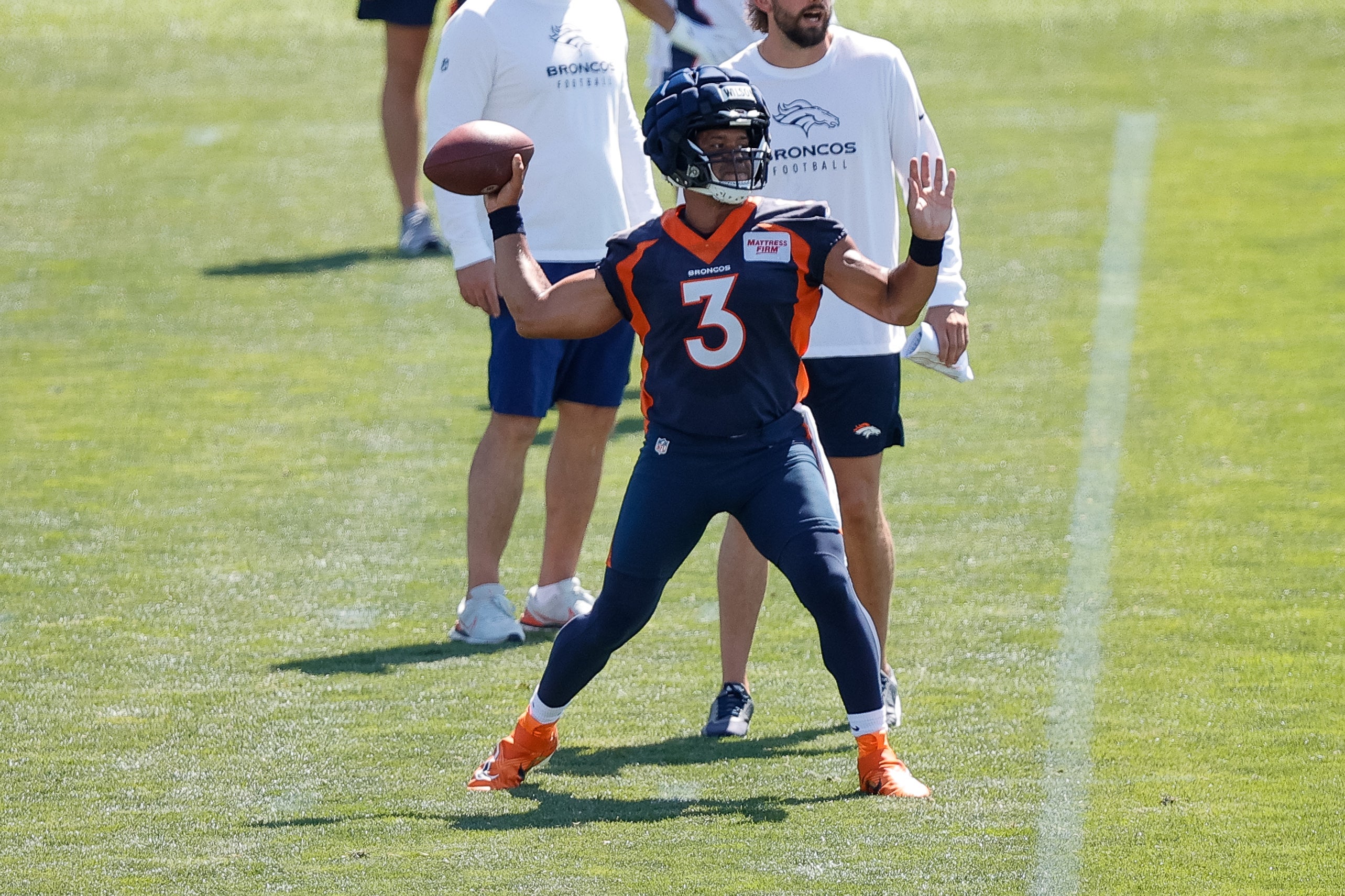 Denver Broncos QB Russell Wilson