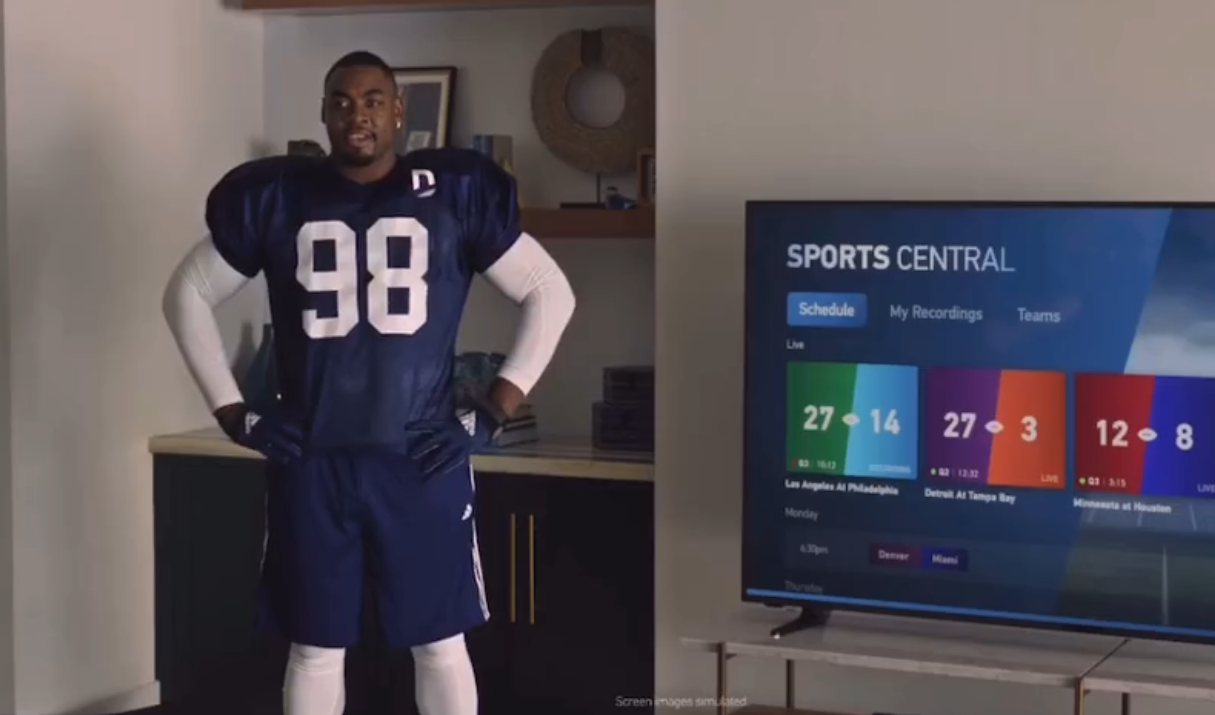 DirecTV SPORTS CENTRAL commercial.