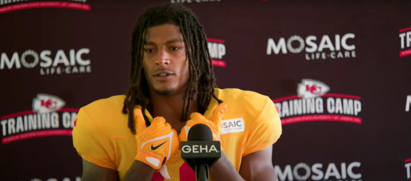 Via Chiefs YouTube Press Conference 8/7/23