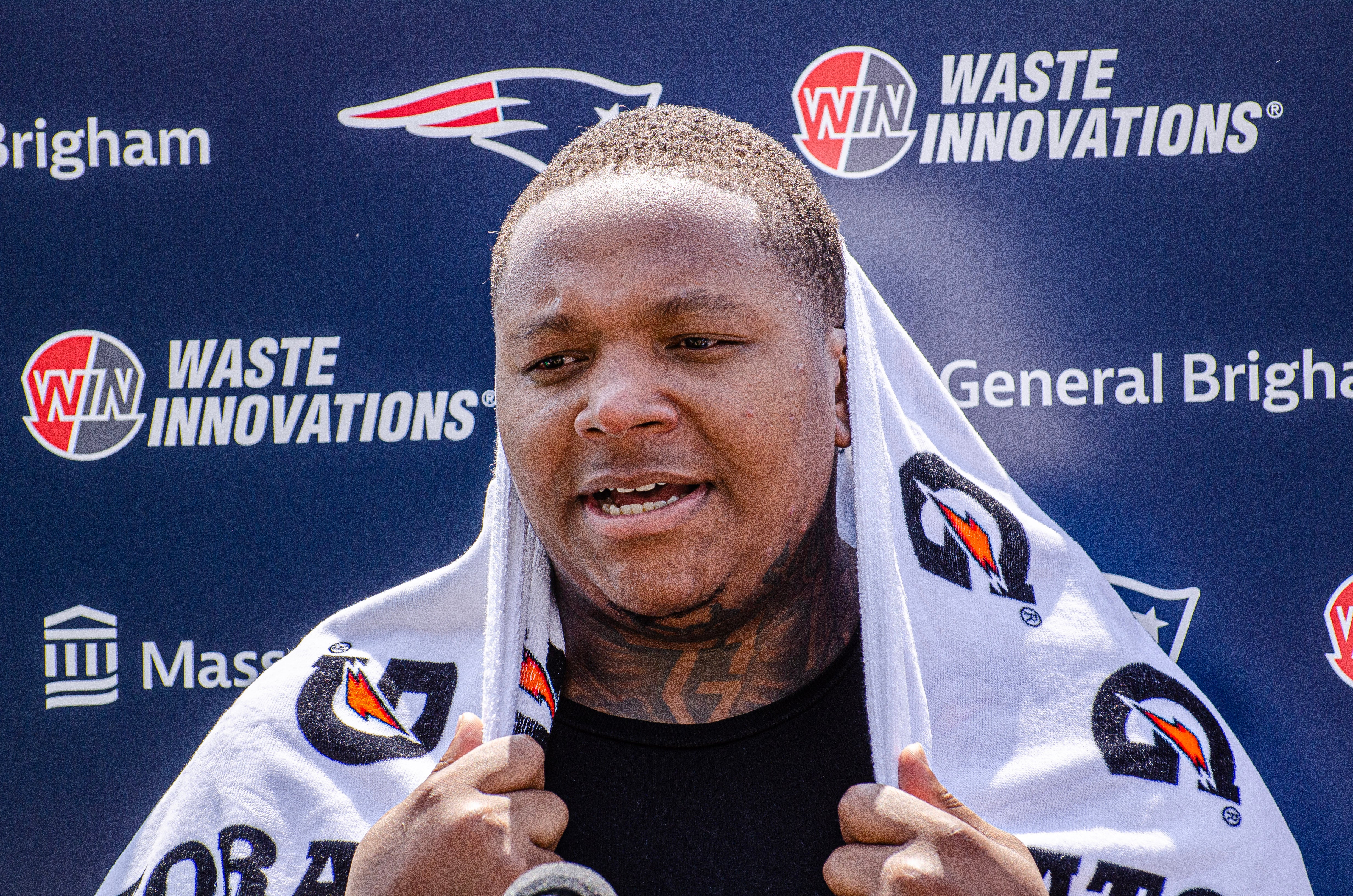 Trent Brown, Patriots training camp 2023