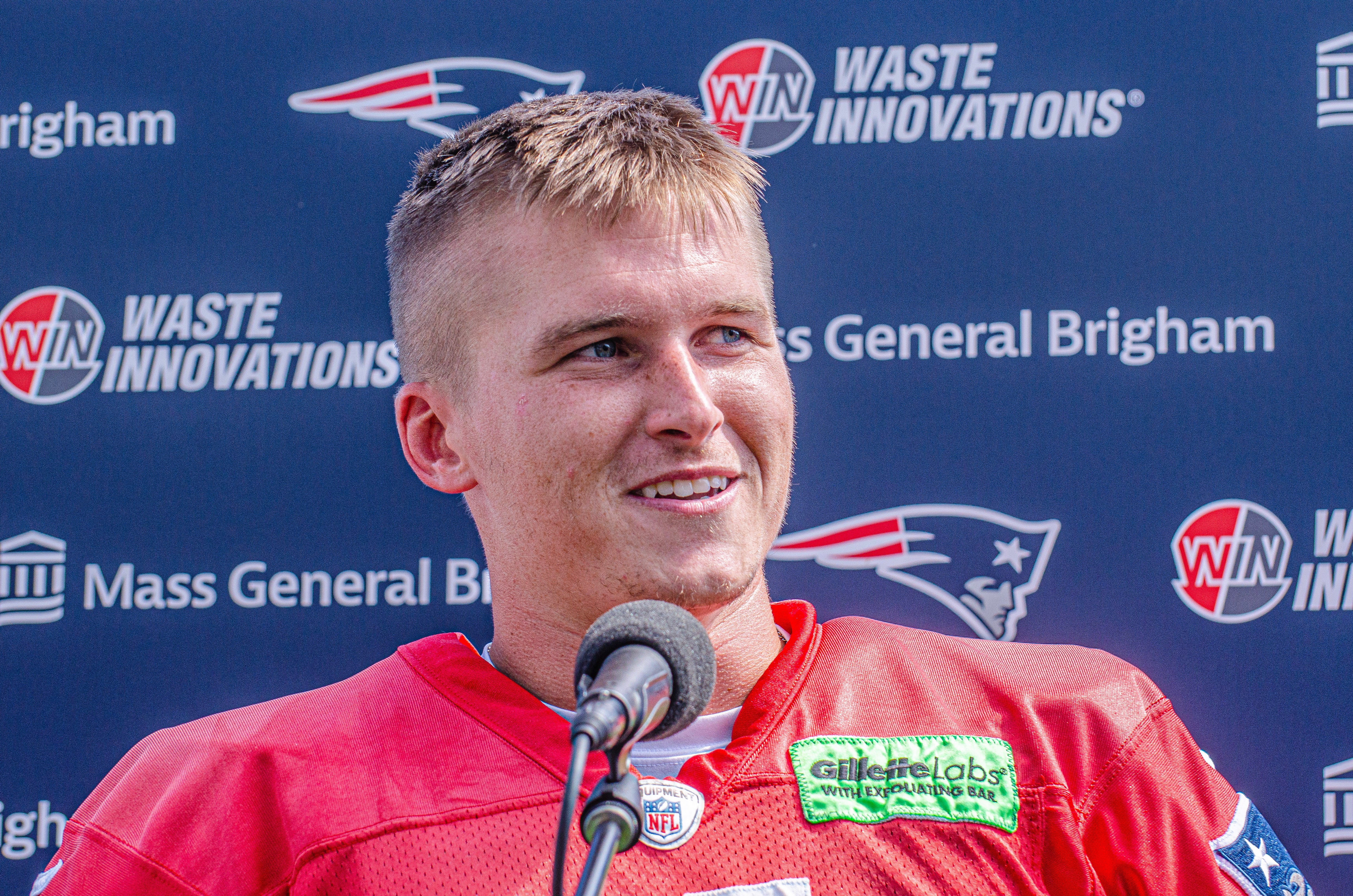 Bailey Zappe, Patriots training camp 2023