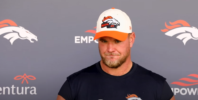 Denver Broncos OL Mike McGlinchey