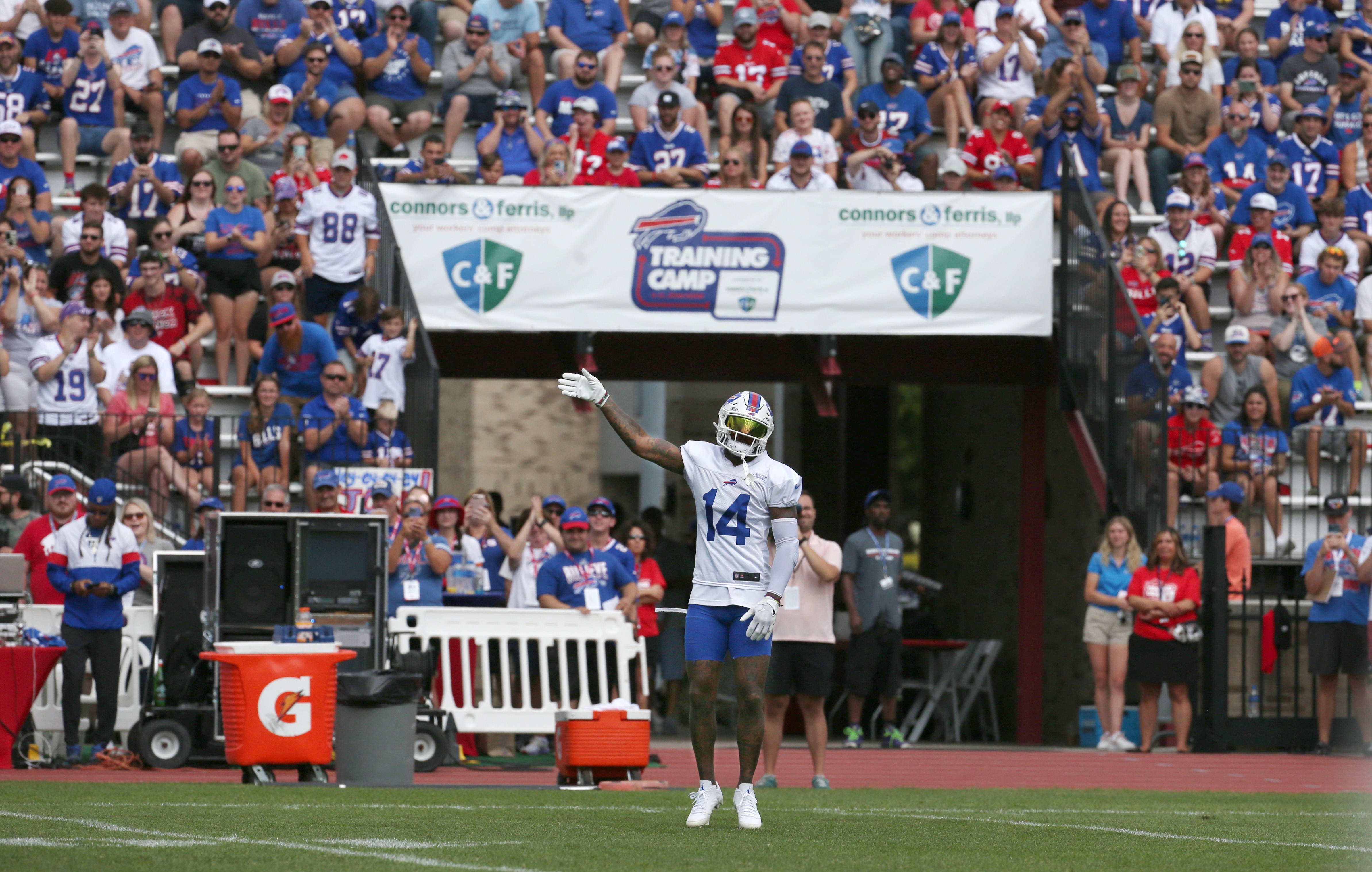Buffalo Bills WR Stefon Diggs/ Photo Credit: Shawn Dowd / USA TODAY NETWORK